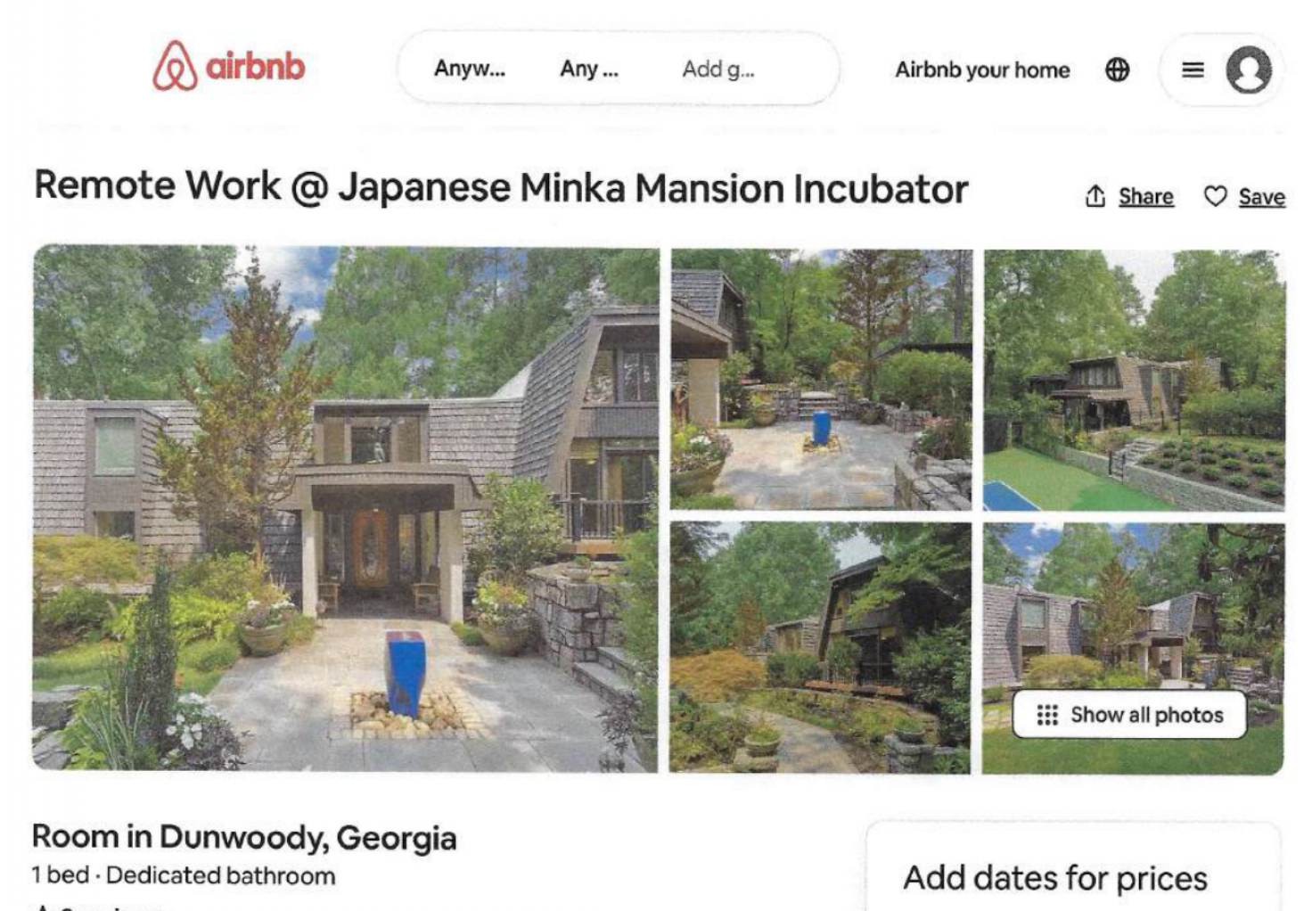 An Airbnb host who listed his Atlanta-area home as being situated in a 'peaceful white neighborhood' is accused of rejecting a guest after finding out she was Black (U.S. District Court for the Northern District of Georgia)