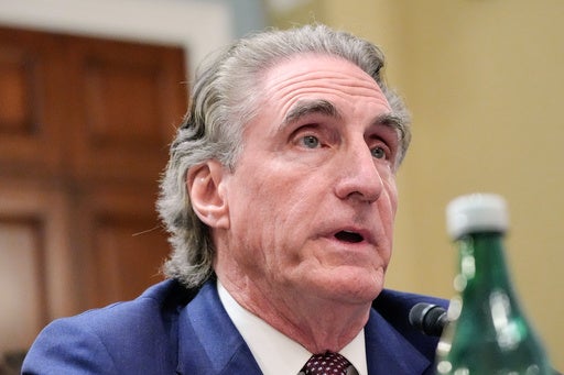 The complaint filed in District Court for the District of Columbia names administration officials, including Interior Secretary Doug Burgum, as defendants (AP Photo/Mariam Zuhaib)