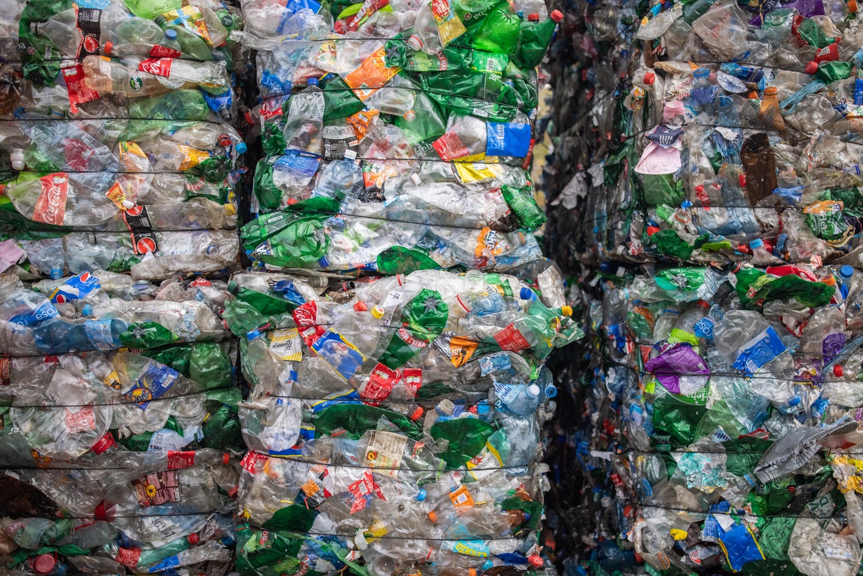 Large amounts of plastic waste are shipped around the world – some to be recycled and much to simply be disposed of in landfills or incinerated