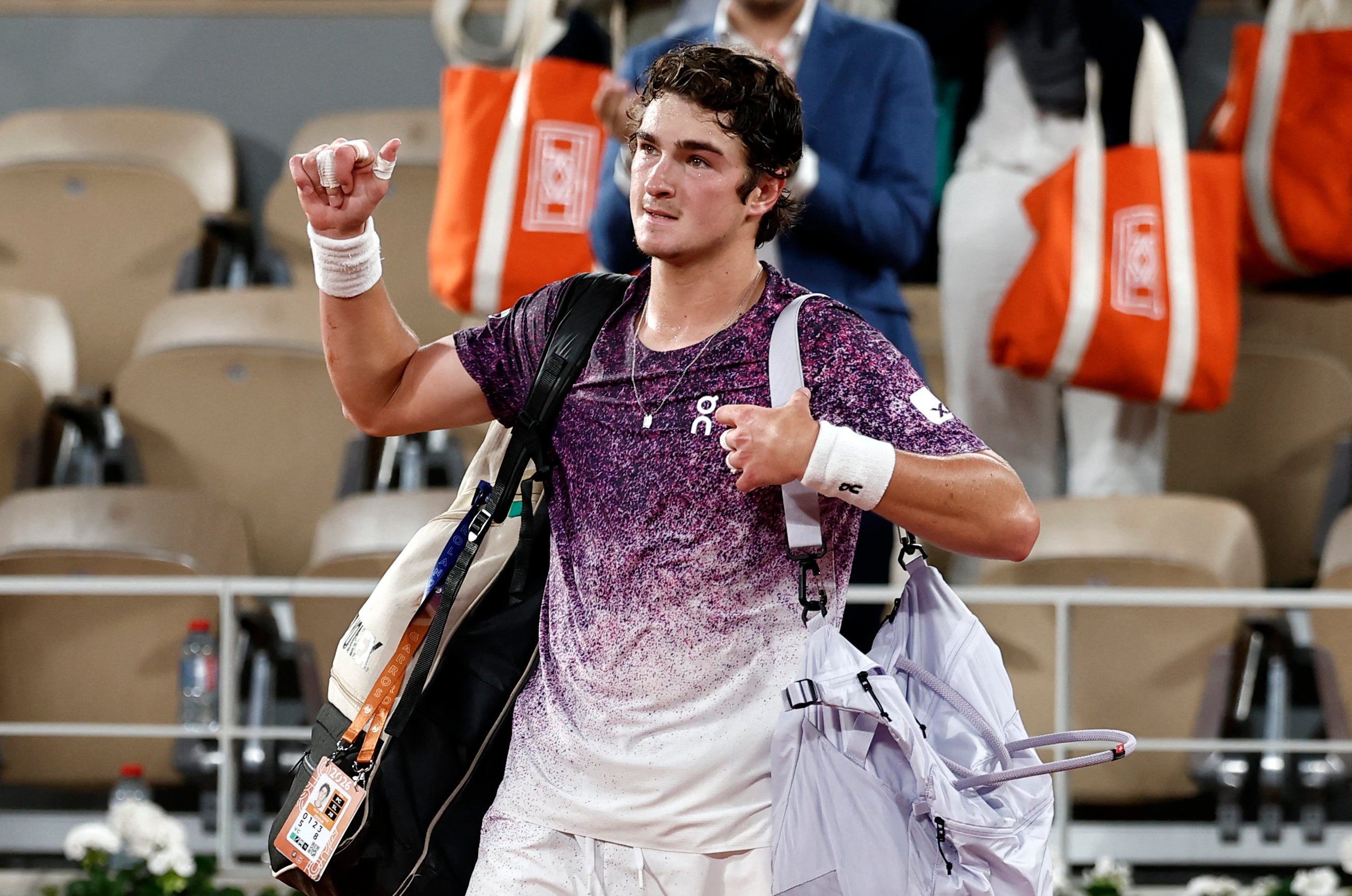 Fonseca pushed Mensik close in a topsy-turvy third set