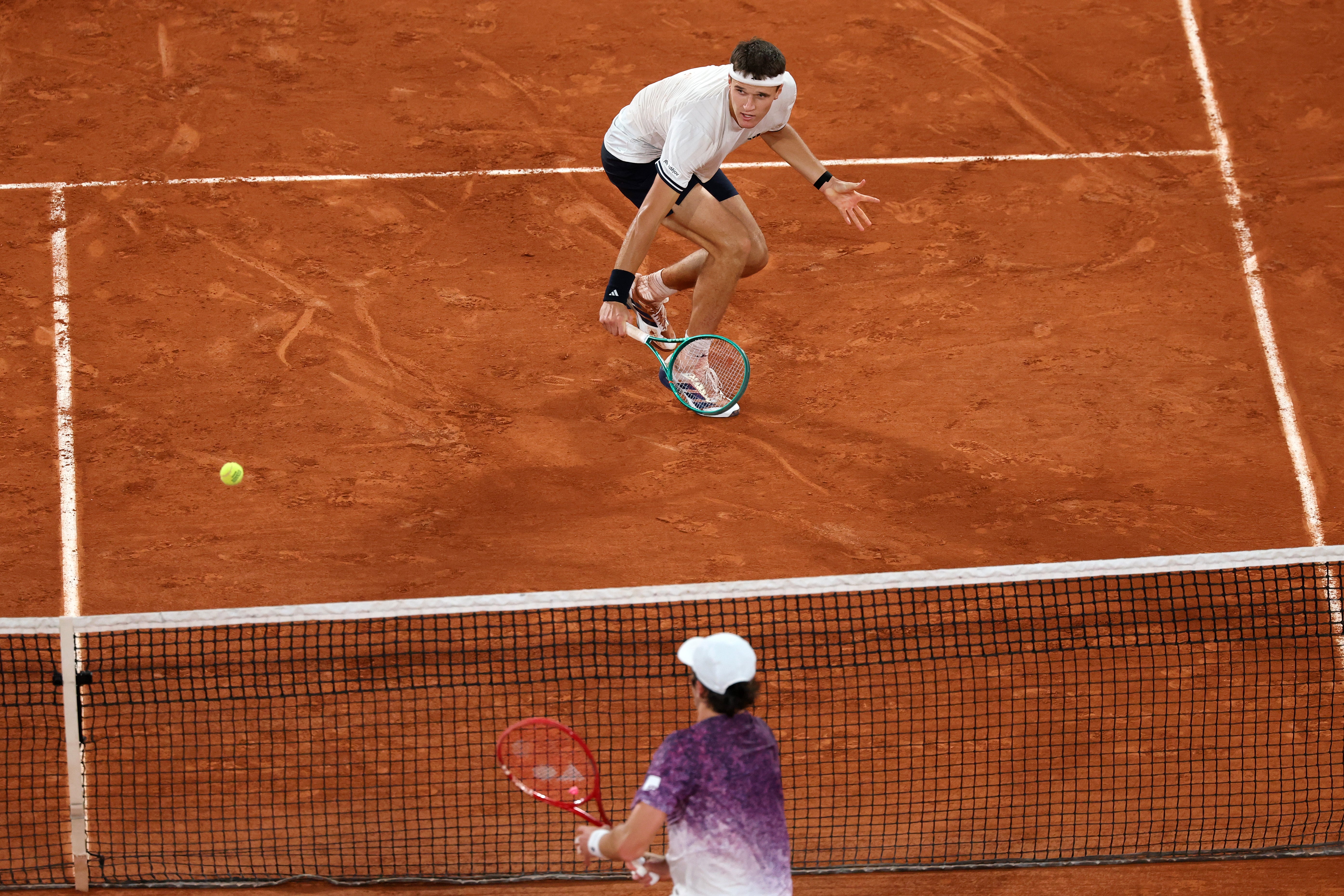 The match was decided as much at the net as from the baseline