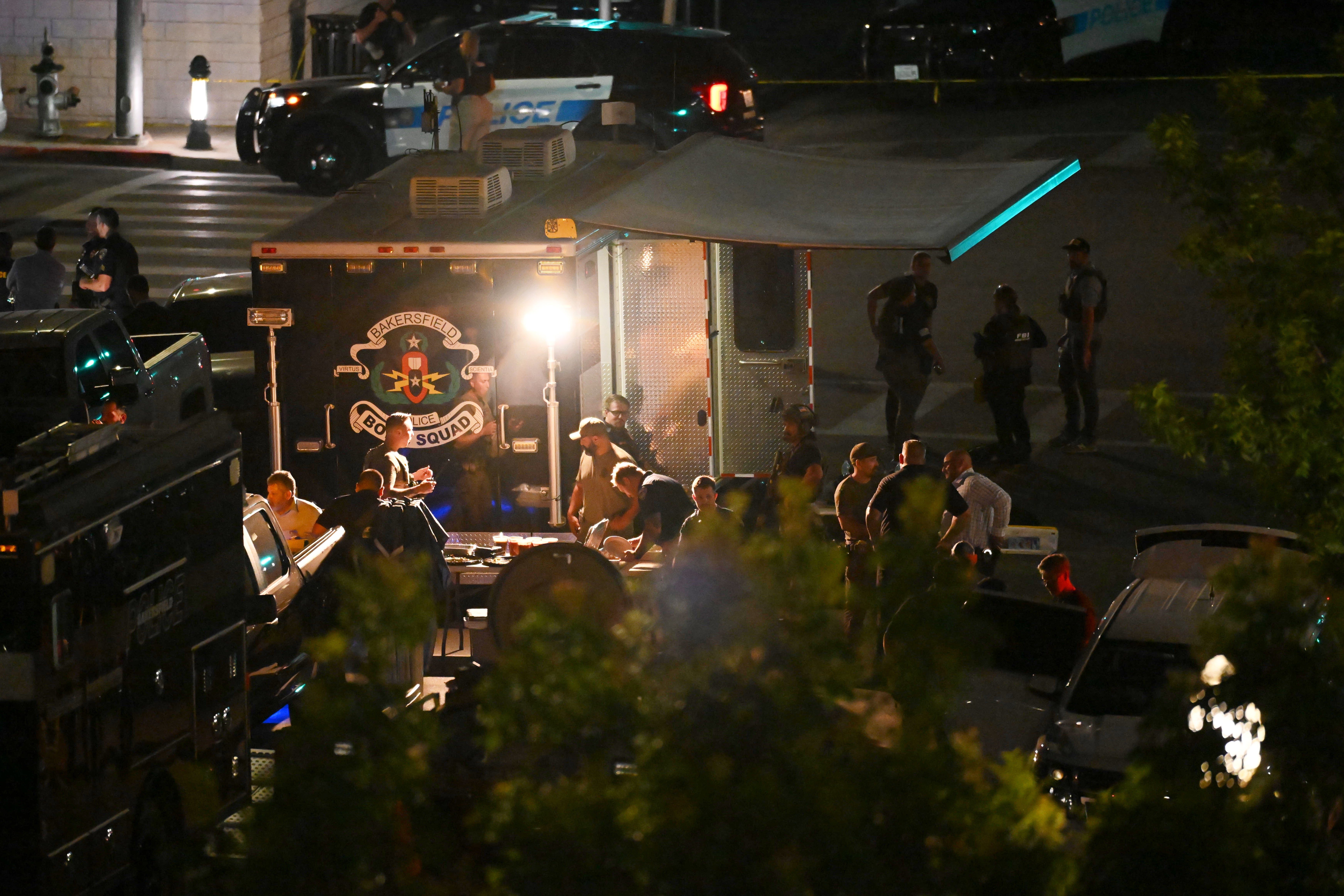 Over 150 FBI agents and local police officers responded to the situation