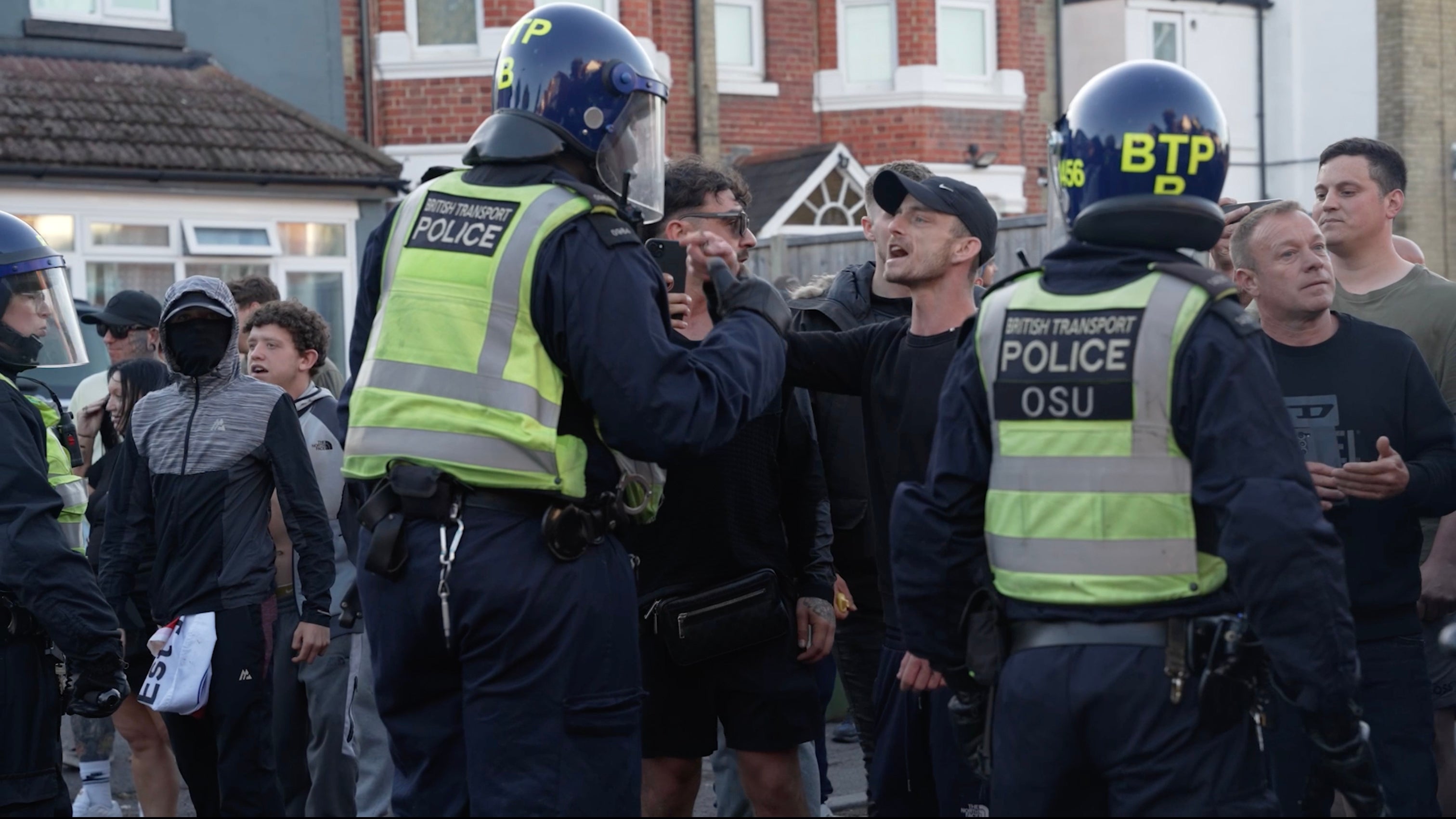 Shabana Mahmood called scenes in Southampton ‘completely unacceptable’