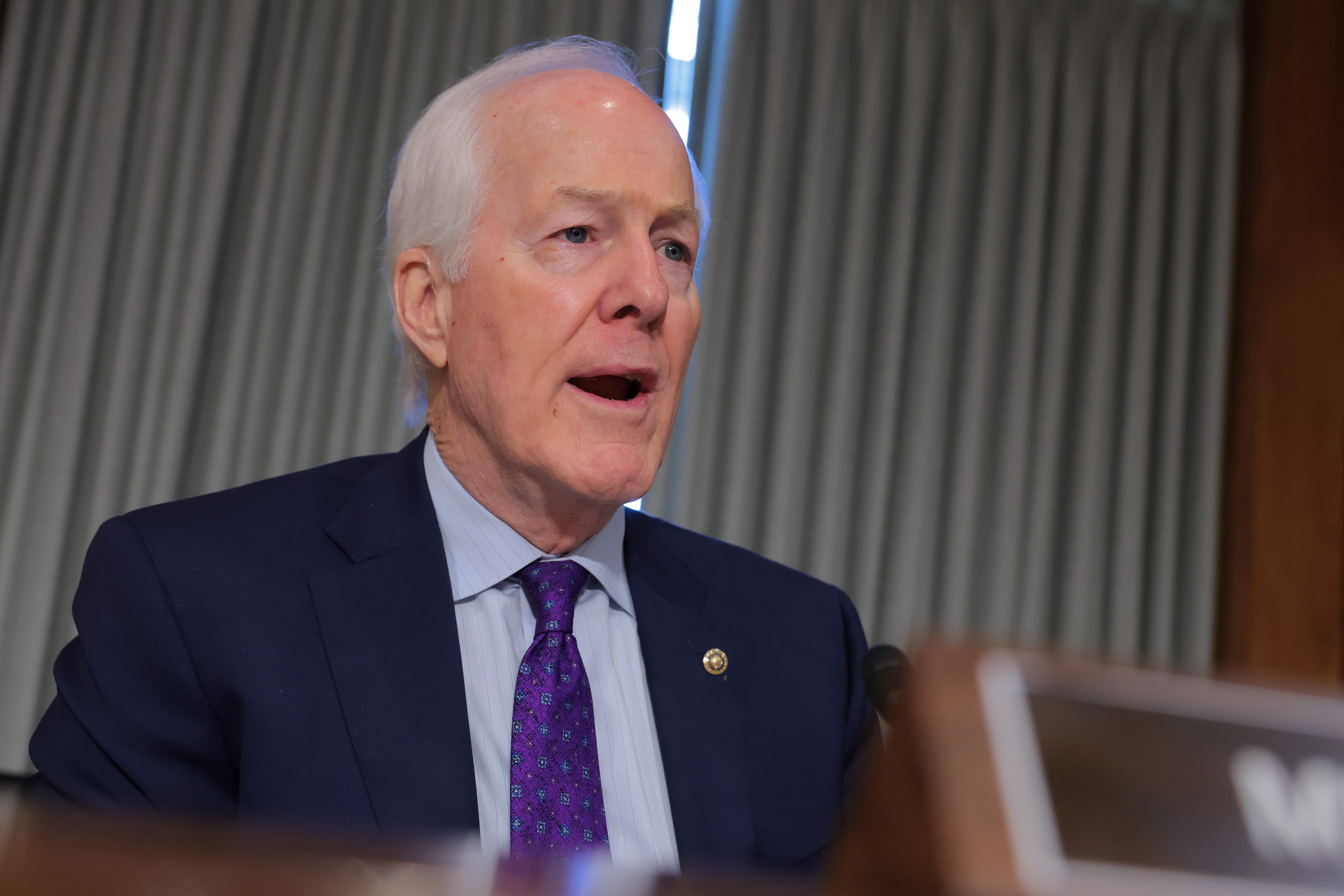 The power of Trump's endorsement helped to end the senatorial career of John Cornyn in Texas earlier this month (Getty)