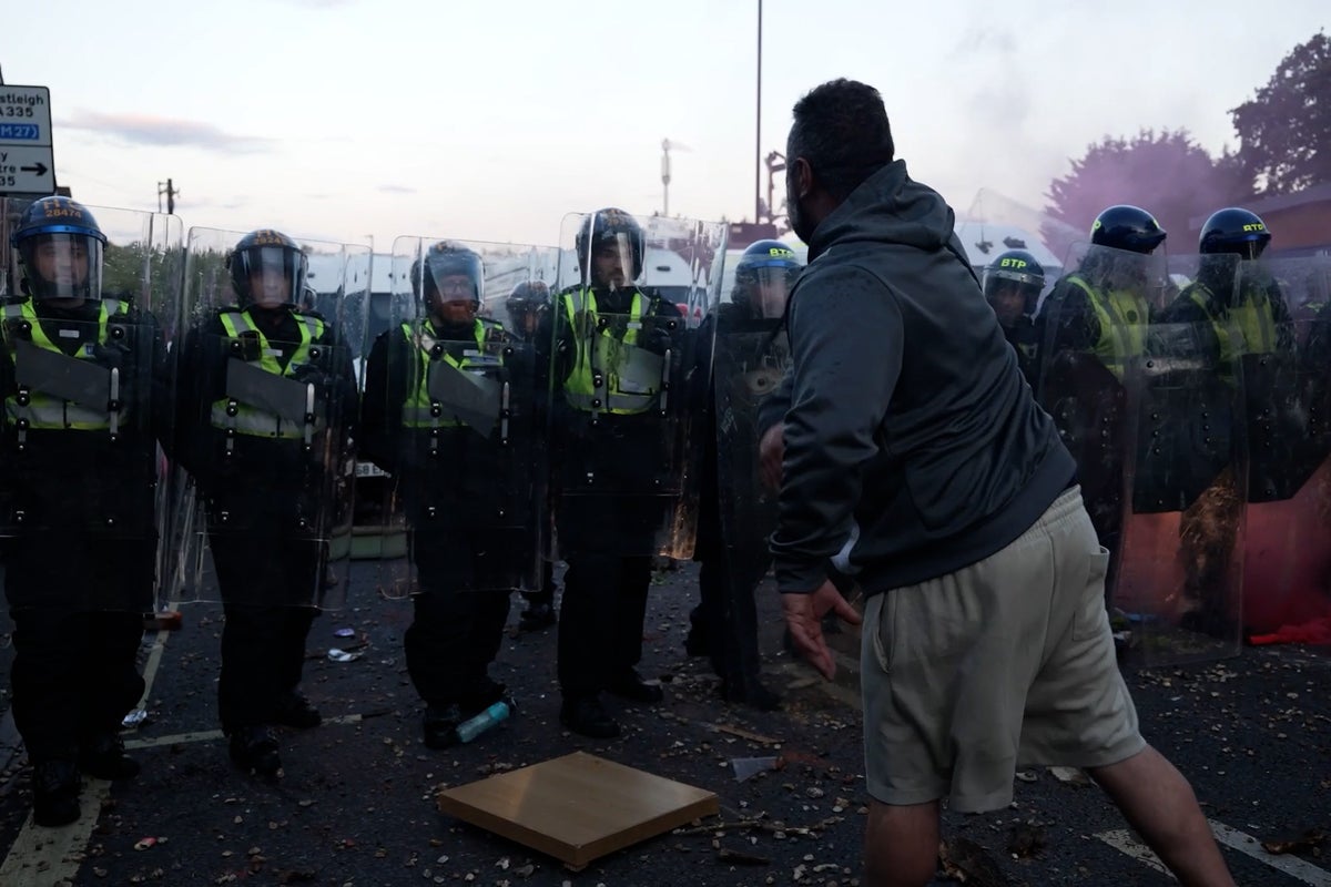 11 police officers hurt after protests over Henry Nowak’s murder turn violent