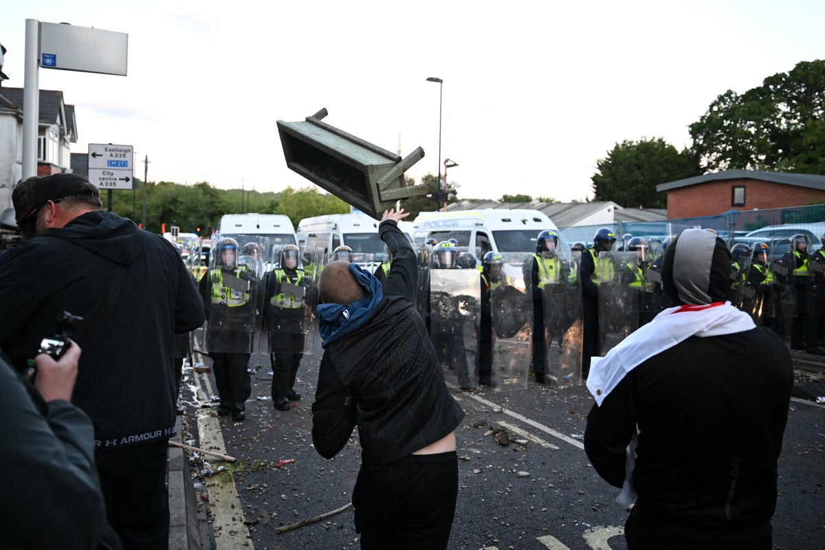 Henry Nowak protests: &lsquo;Rioters smashed cars as our kids slept upstairs &ndash; we were terrified&rsquo;