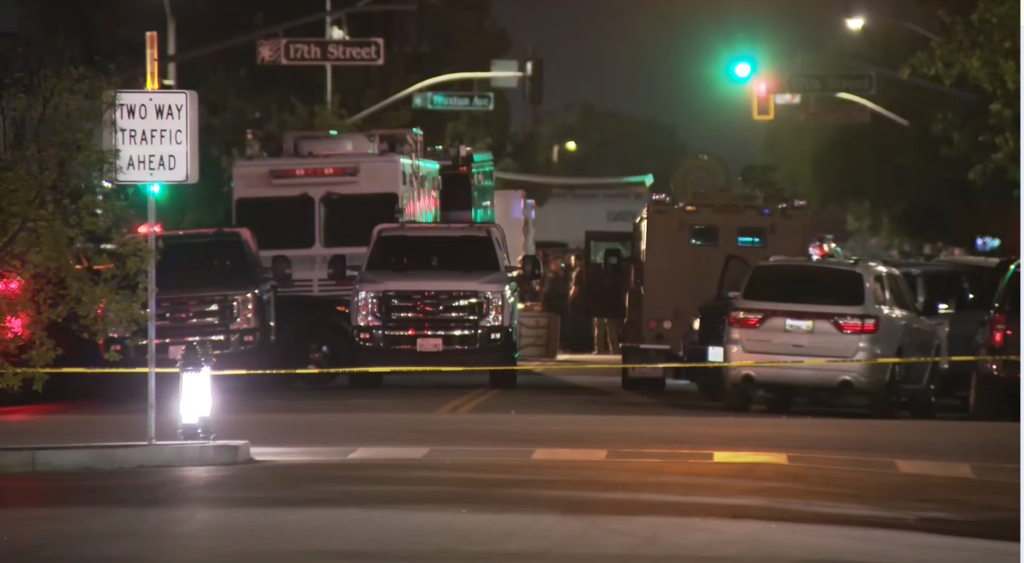 Police have urged people to stay away from the area in Bakersfield (KBAK - KBFX - Eyewitness News - BakersfieldNow)