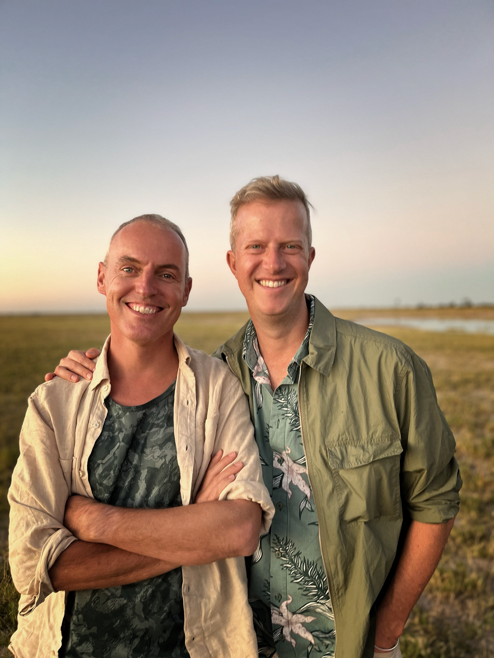 Founders of The Travel Cafe Cape Town, François Lebrun (L) & JD van Zyl (R)