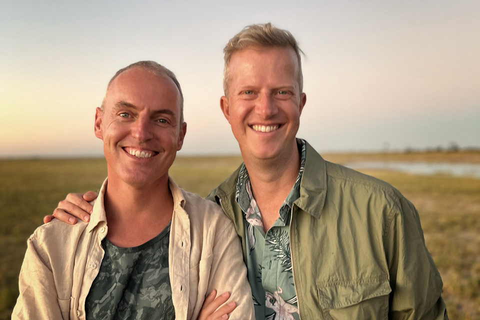 Founders of The Travel Cafe Cape Town, François Lebrun (left) & JD van Zyl (The Travel Cafe)
