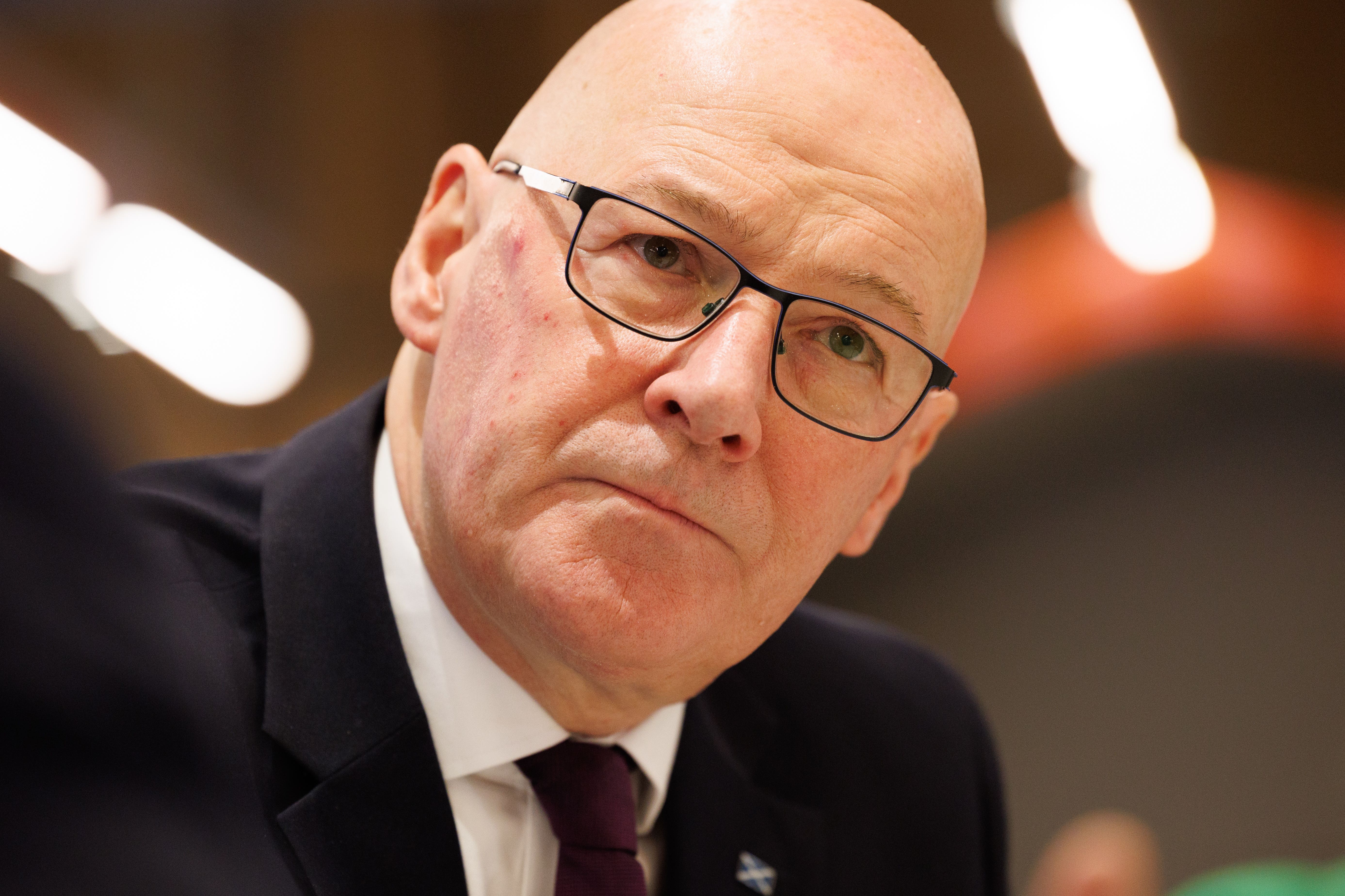 First Minister John Swinney will head to the US this month as Scotland play in the World Cup (Robert Perry/PA) (PA Wire)
