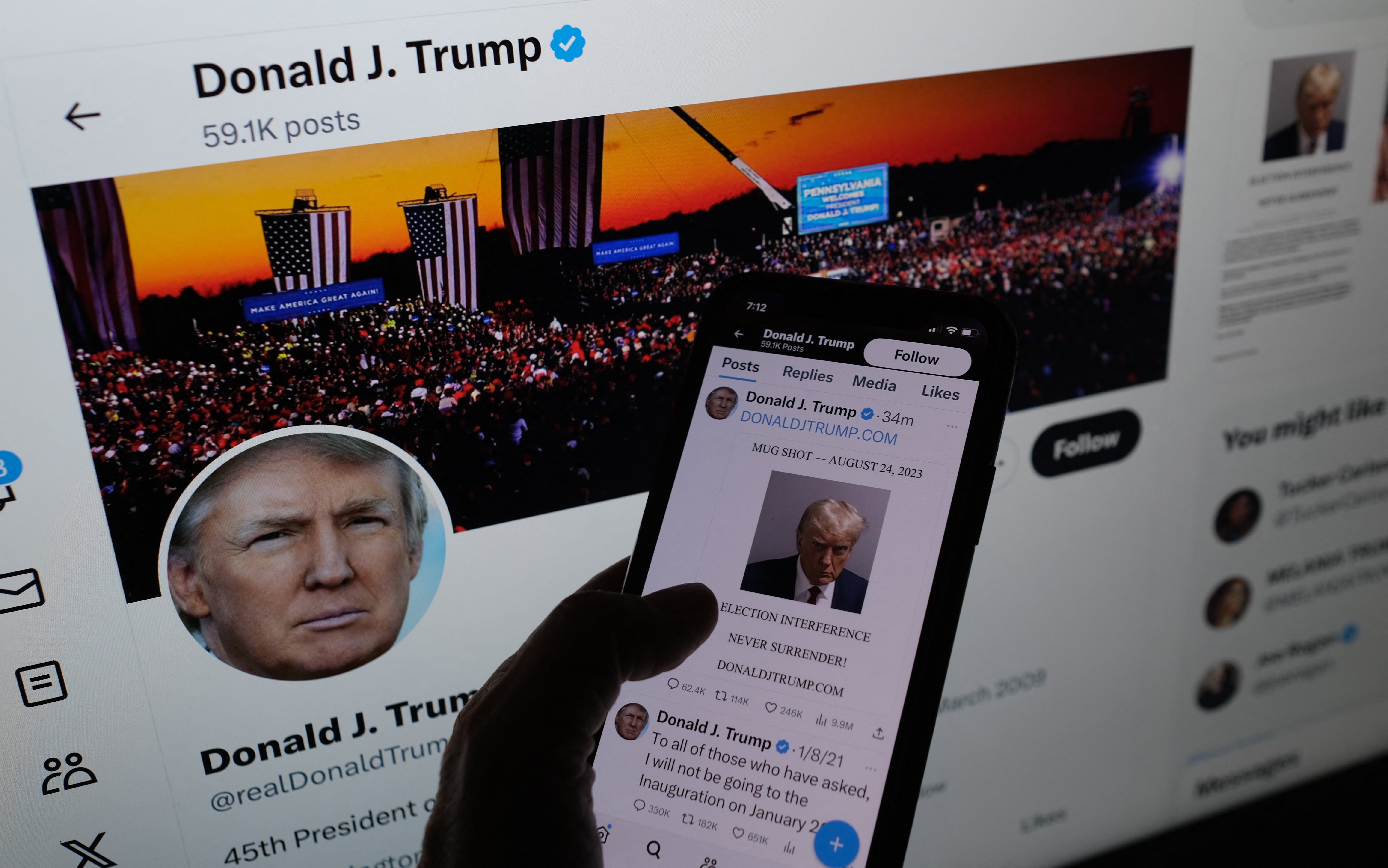 The Trump Presidential Library claims it has not identified any Twitter direct messages from the president’s account during his first administration