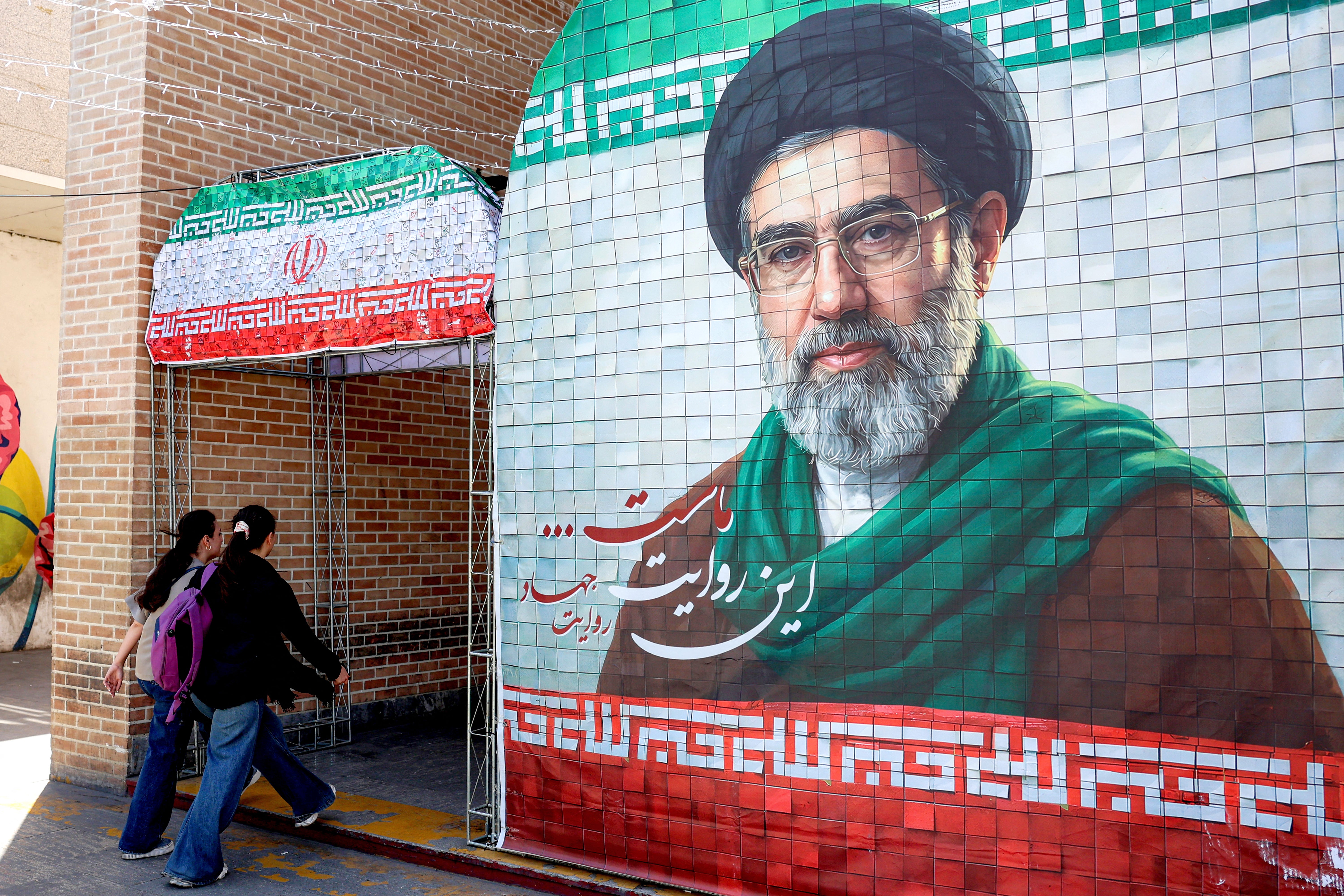 Trump said he wanted to meet Iran's current supreme leader Ayatollah Mojtaba Khamenei (AFP/Getty)