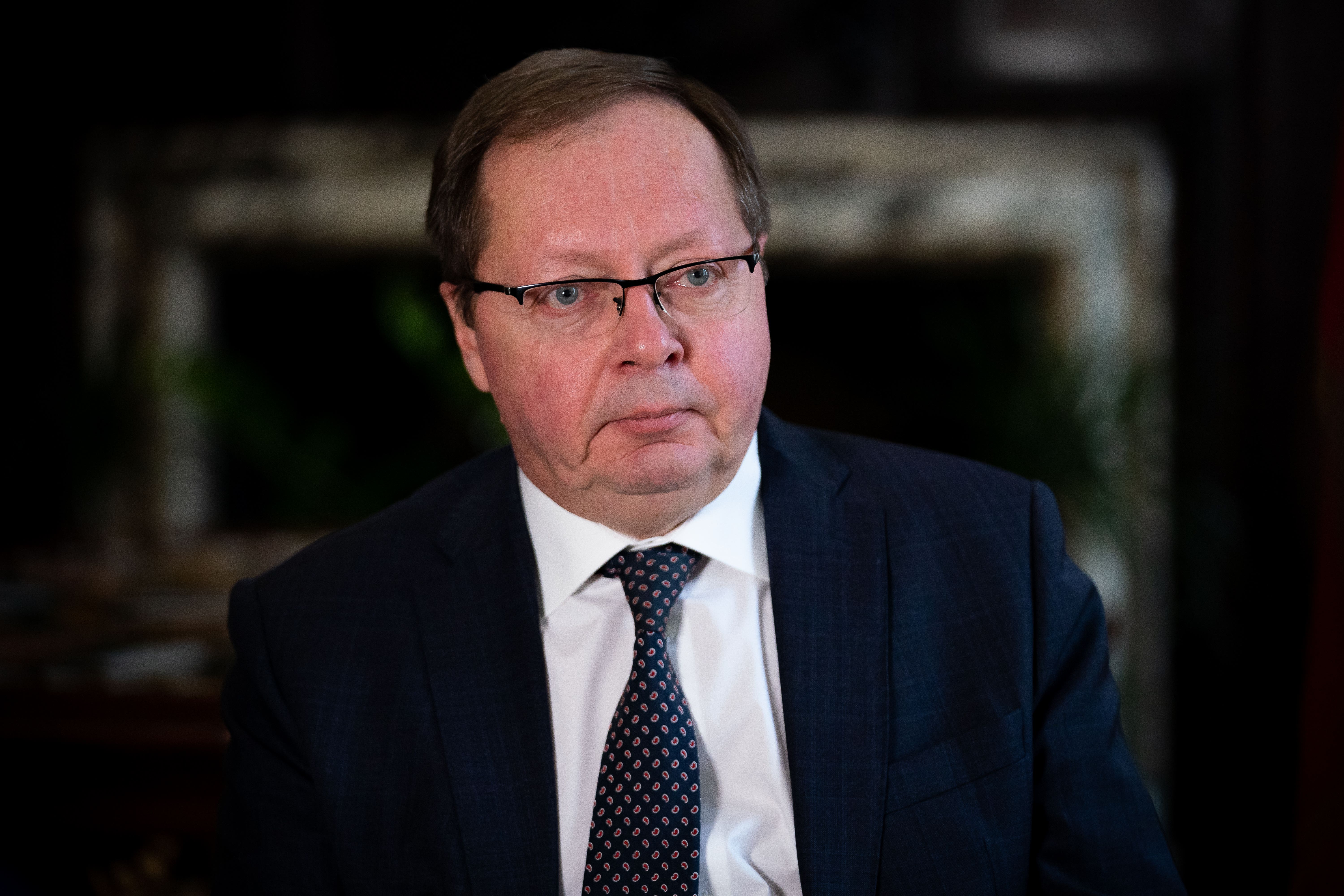Ambassador of the Russian Federation to the UK Andrei Kelin left his post in July (Aaron Chown/PA)