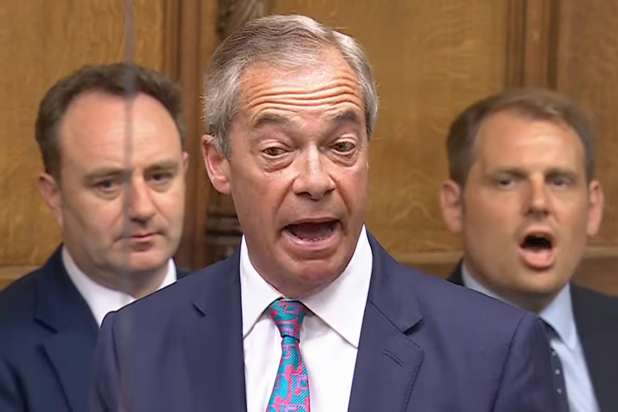 Nigel Farage condemned for &lsquo;exploiting&rsquo; murder of Henry Nowak