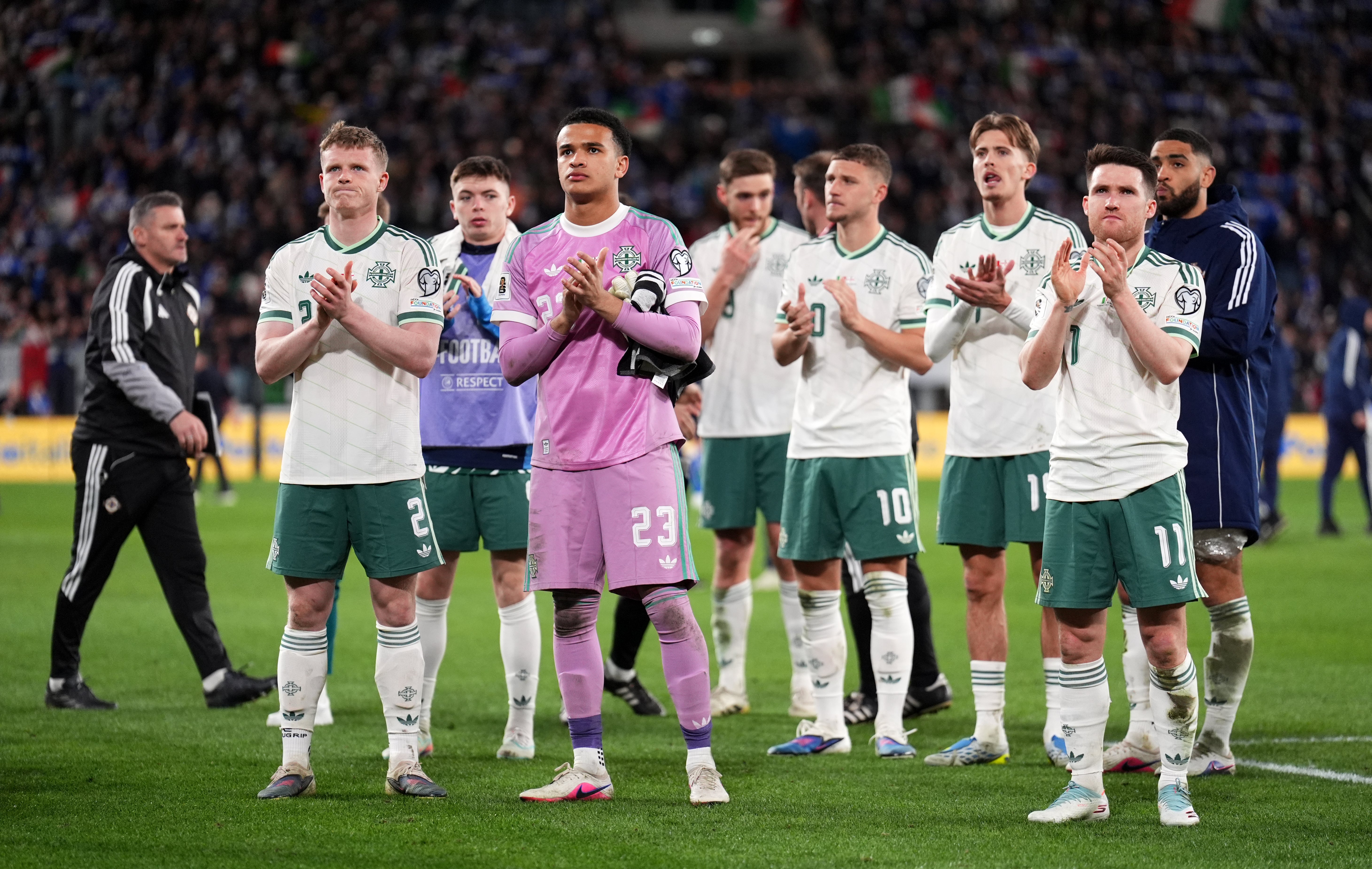 Northern Ireland return to action (Mike Egerton/PA)