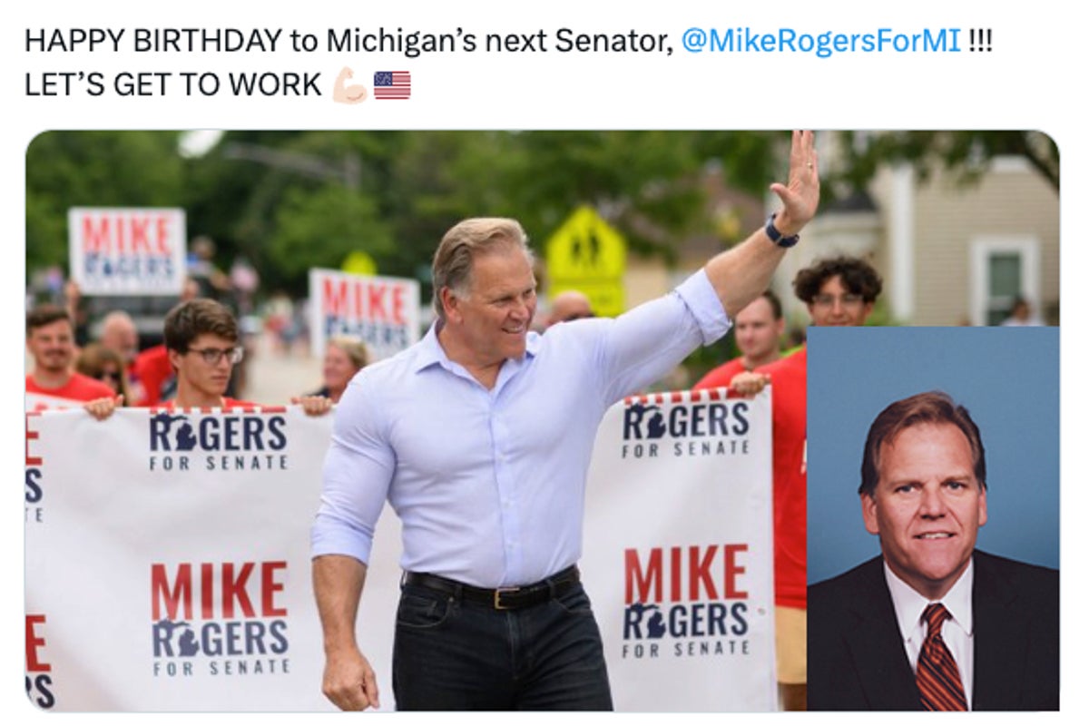 Michigan candidate blasted for AI-altered image that has him looking extra buff – UK Times Michigan candidate blasted for AI-altered image that has him looking extra buff – UK Times