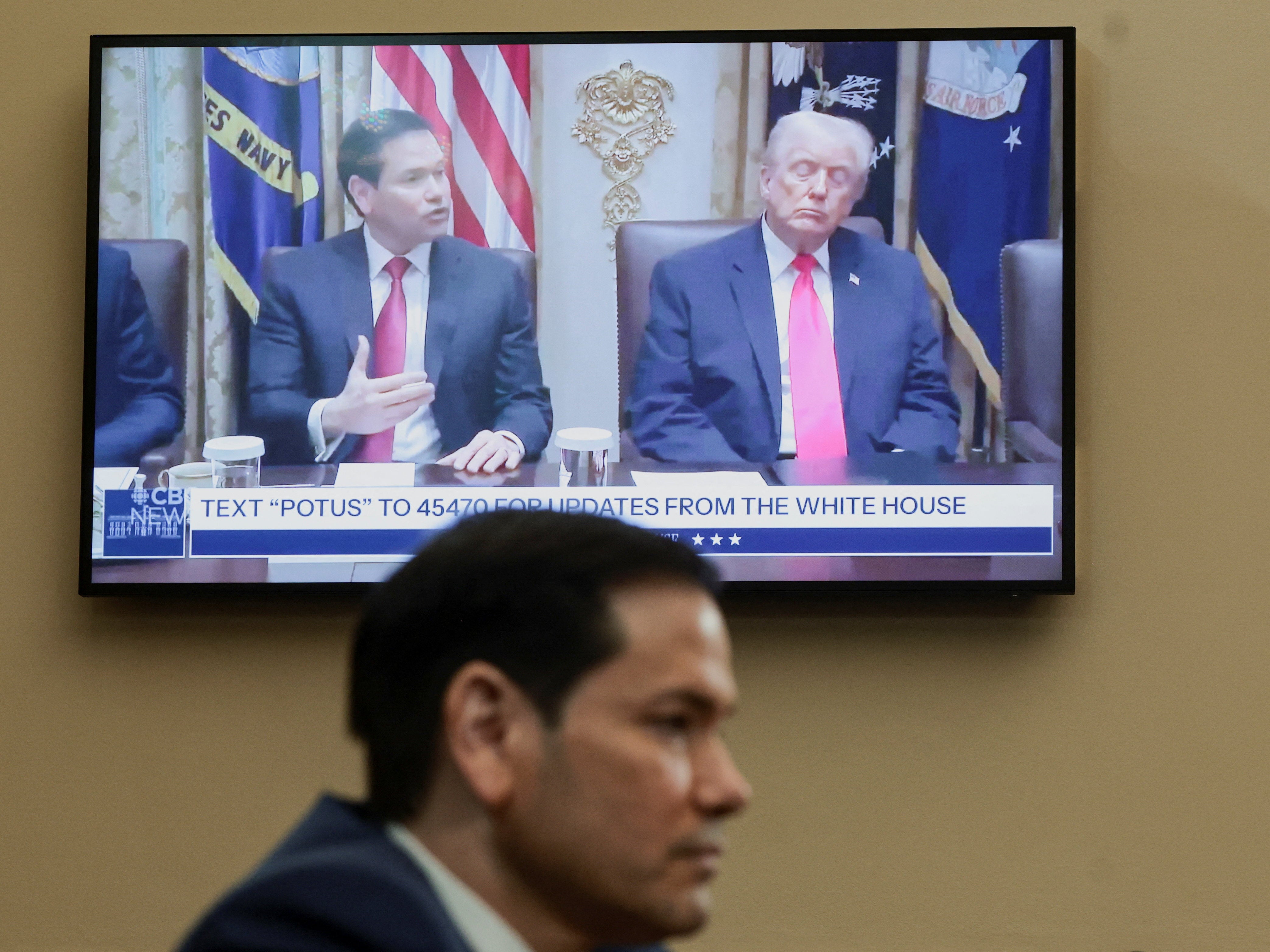 A Democratic House member accused Secretary of State Marco Rubio of lying to Congress after the Republican claimed President Donald Trump doesn’t fall asleep in meetings
