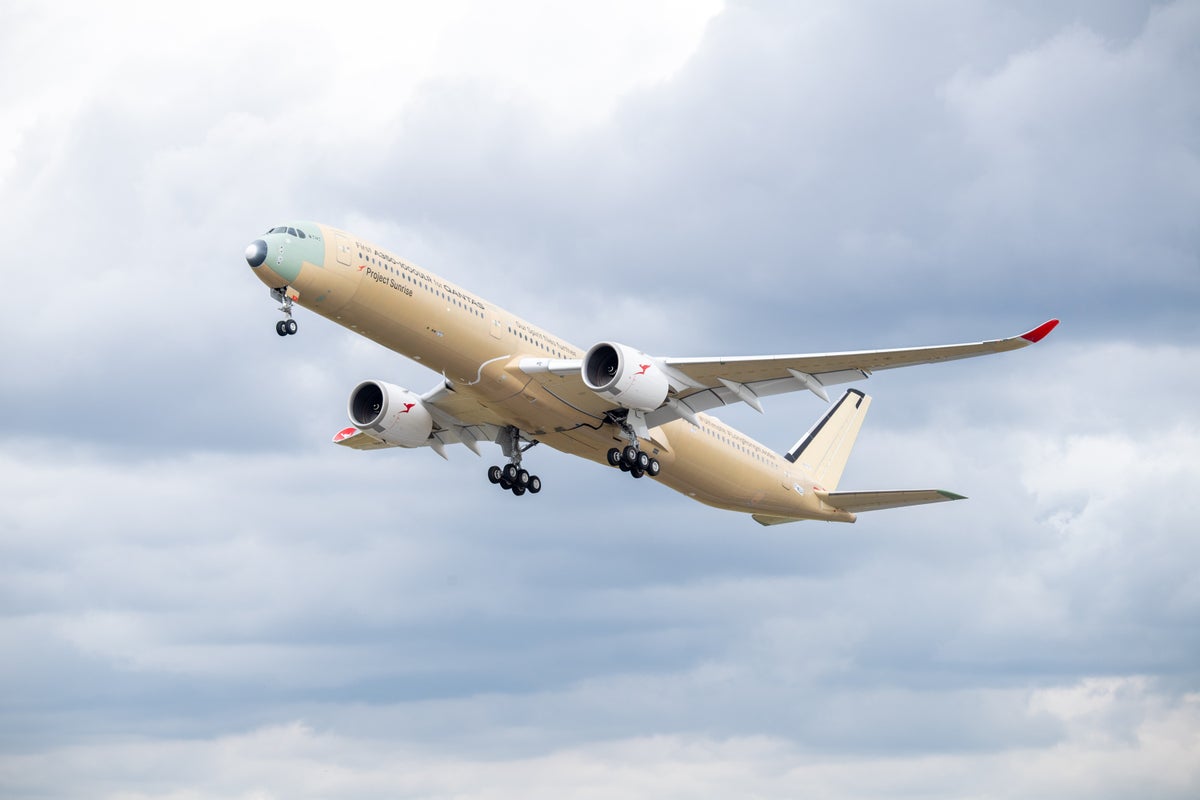 Qantas’ Project Sunrise Airbus has completed its maiden test flight Qantas’ Project Sunrise Airbus has completed its maiden test flight