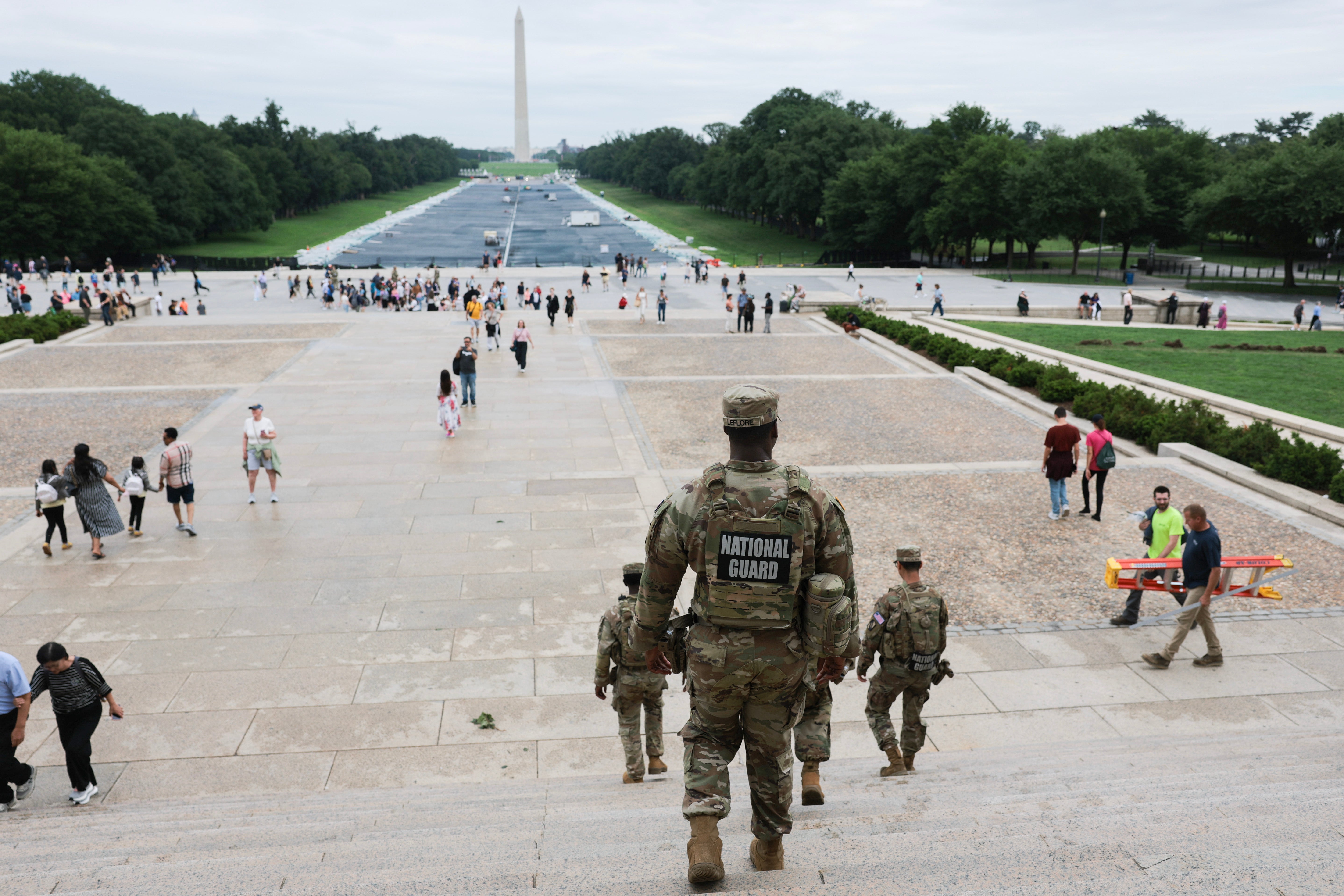 The Pentagon is reportedly seeking to keep Guard troops in Washington through 2029
