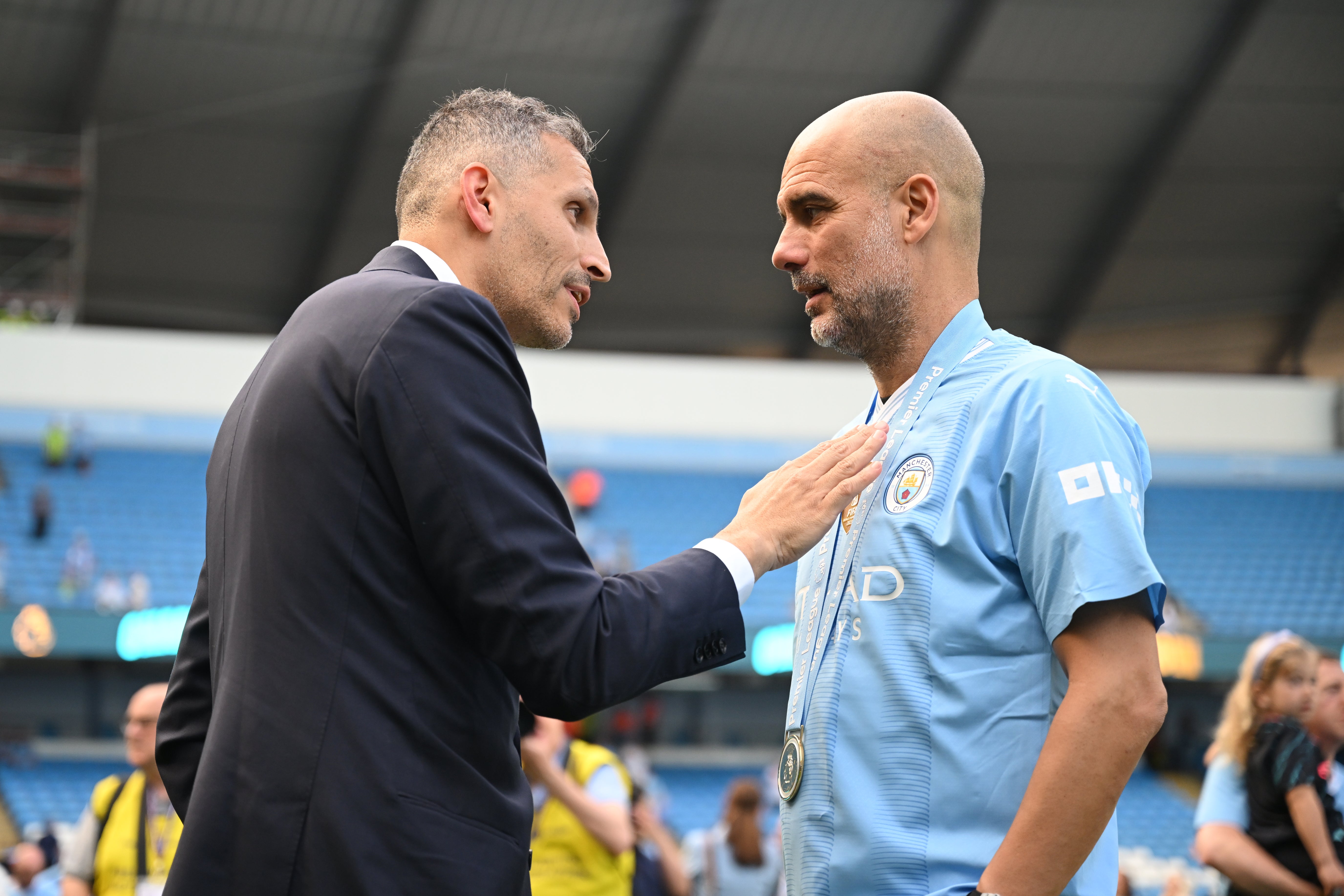 Pep Guardiola left Manchester City earlier this year (Getty)