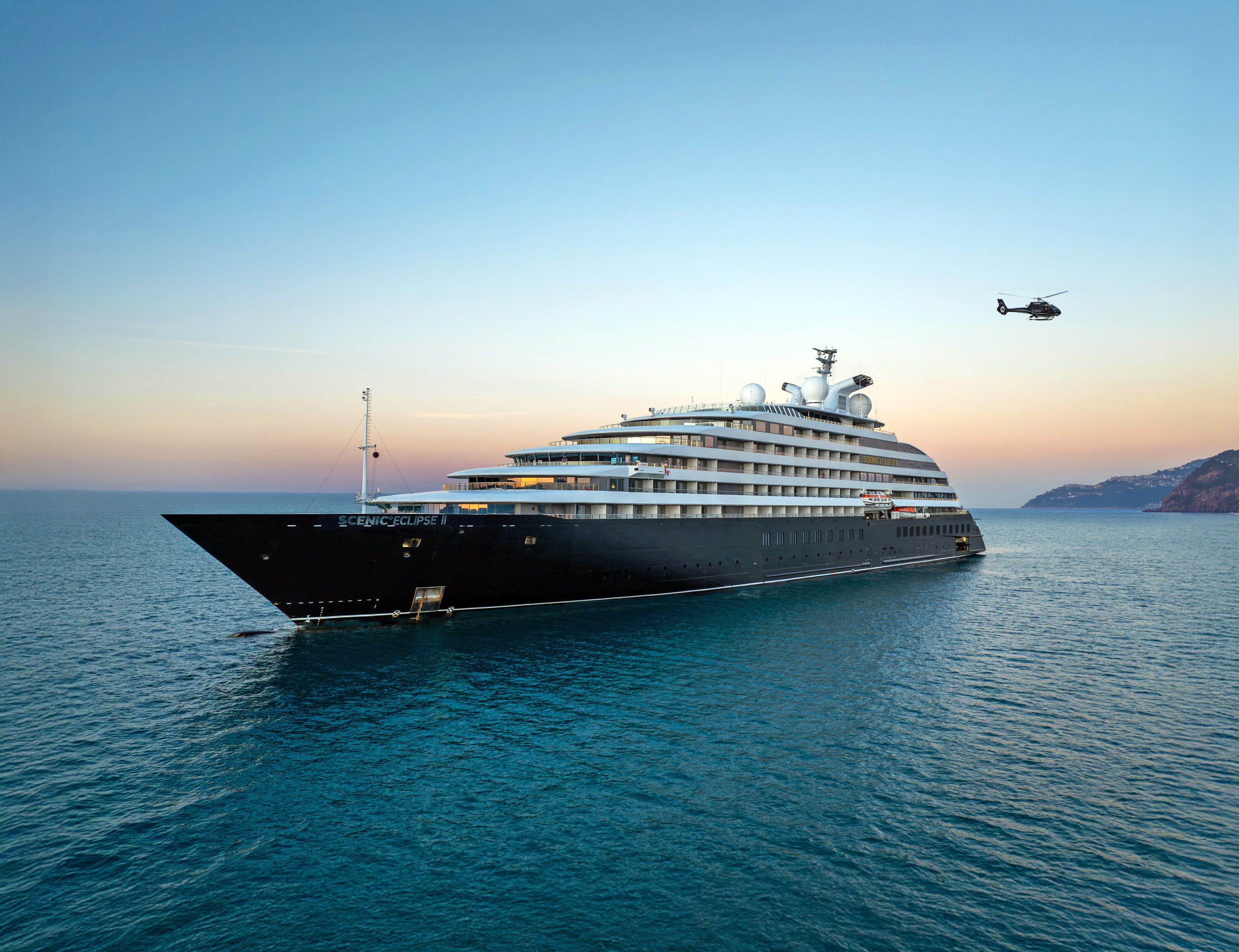 Six-star luxury cruise ship to dock in London for the first time this summer