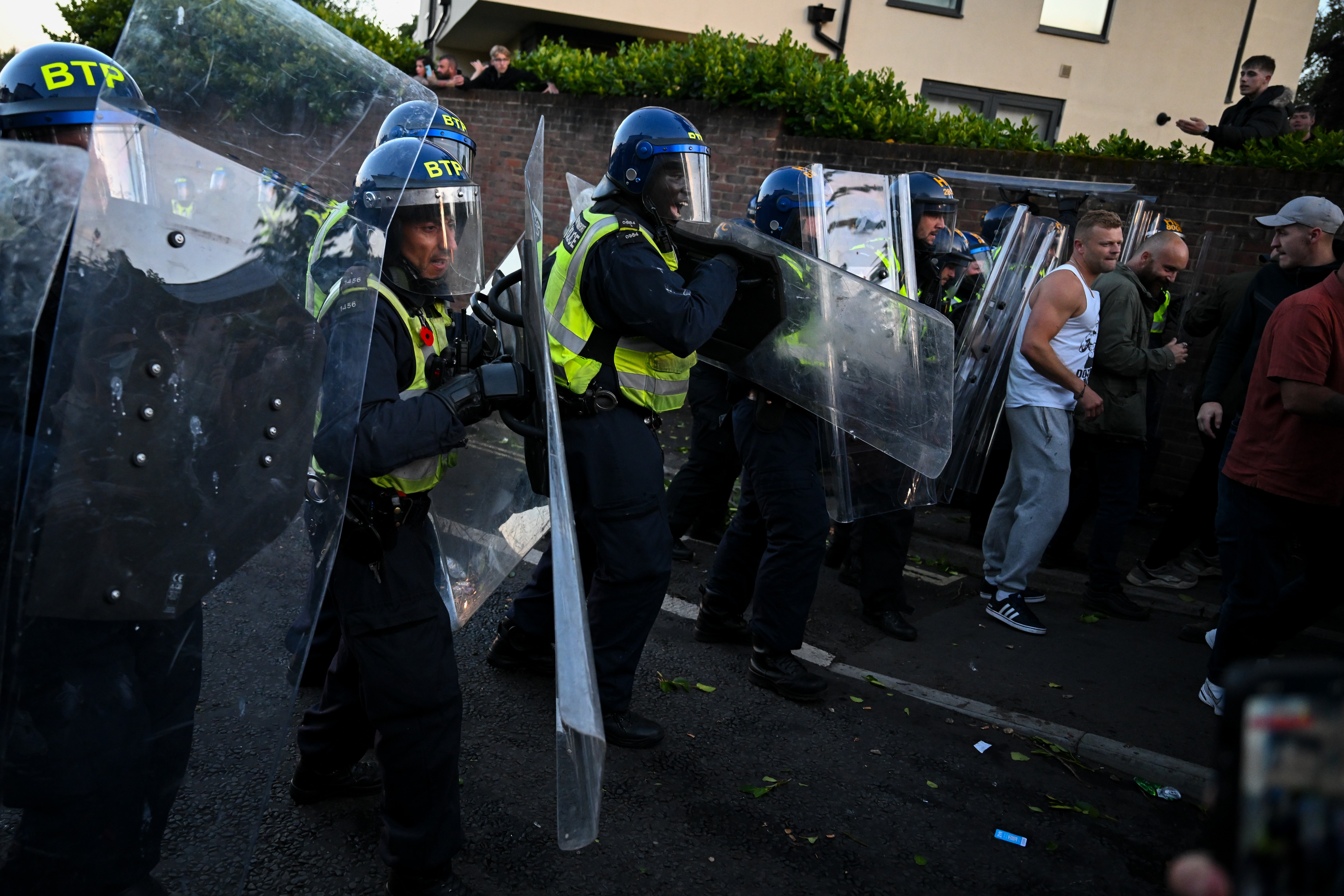 The court heard the police operation involved 100 officers from nine different areas and cost £443,000, with the clean-up cost to the local council being £7,000.
