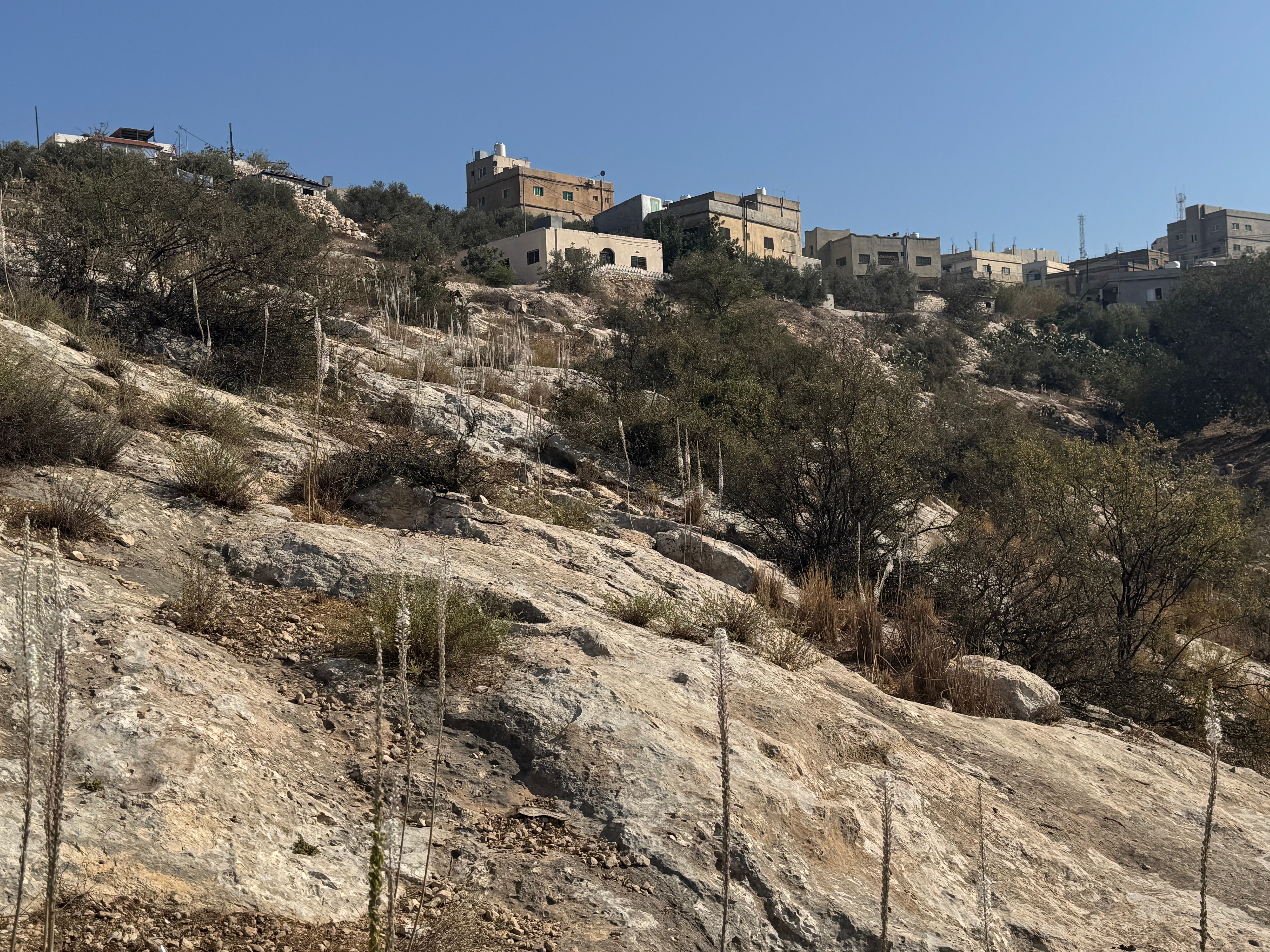 Claire visits lesser-trodden villages including Umm Qais