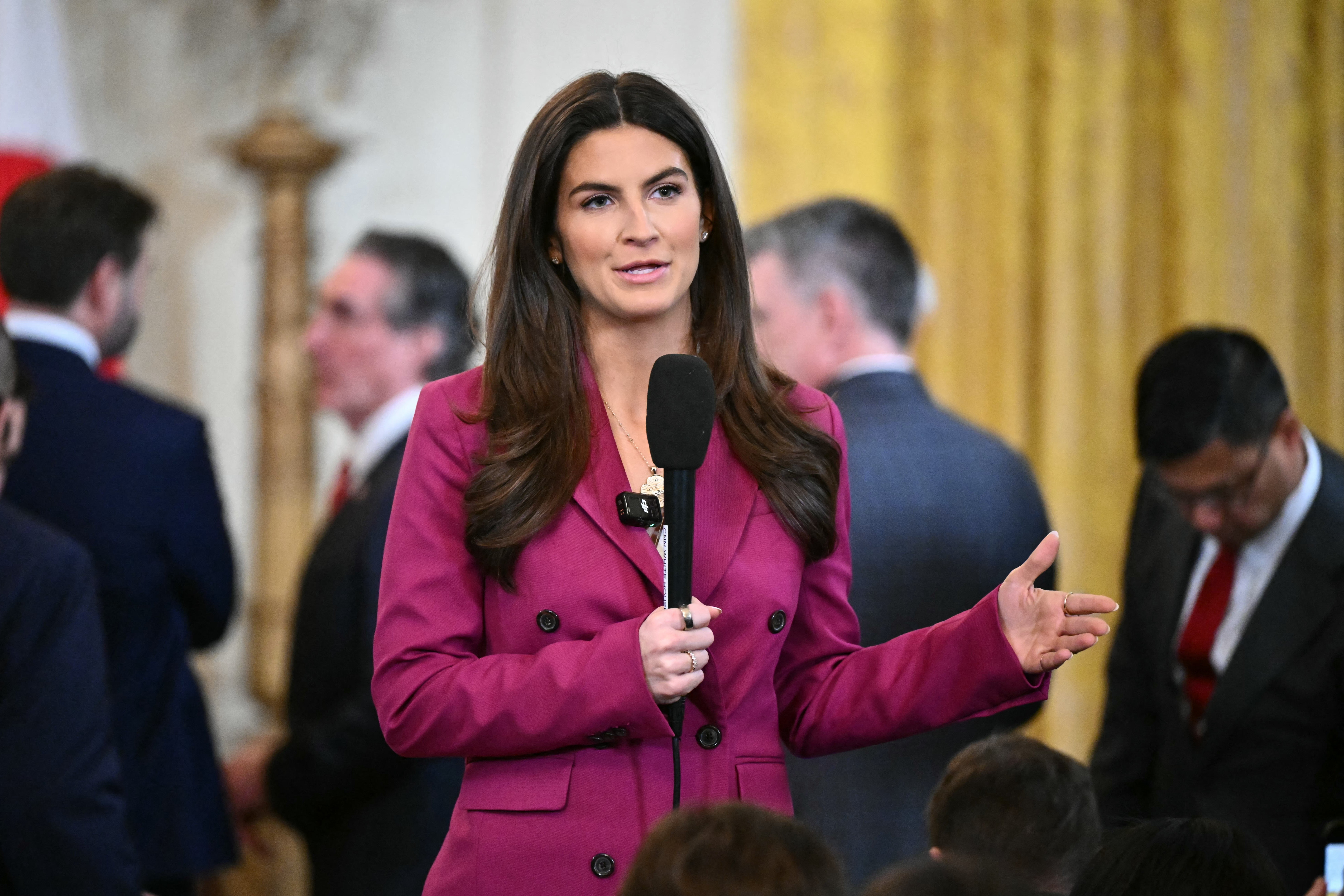 Kaitlan Collins, CNN’s chief White House correspondent, was attacked by President Donald Trump Wednesday in the Oval Office while answering another reporter’s question about his failed $1.8 billion ‘anti-weaponization’ fund