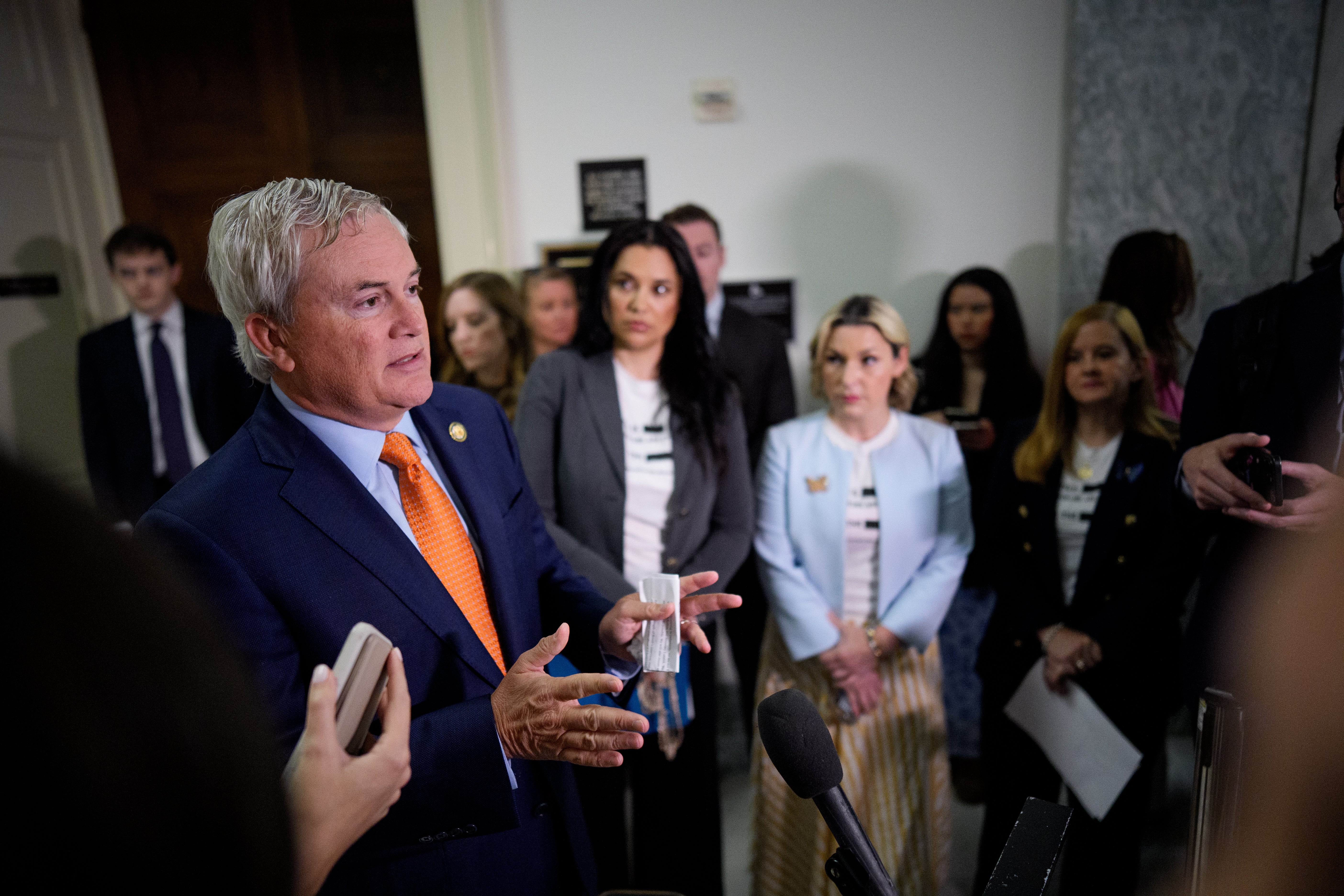 Republican Rep James Comer, chair of the House Oversight Committee, is referring Philip Levine and Frédéric Fekkai to the Department of Justice for criminal prosecution in connection with Jeffrey Epstein