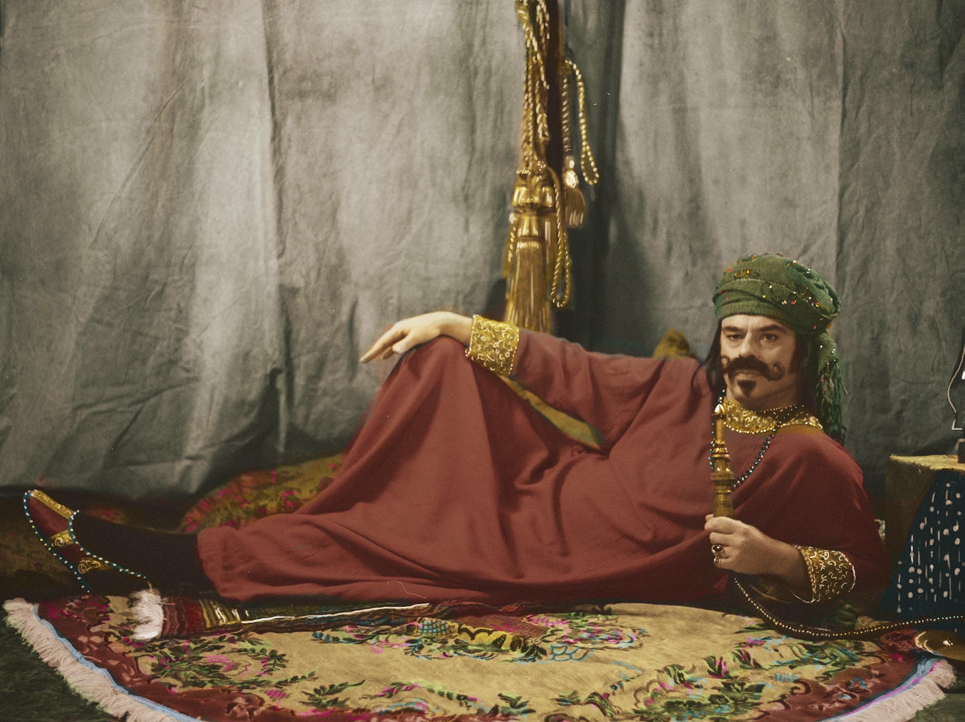 Lying in state: Clement as Vladislav in ‘What We Do in the Shadows’ (Commission/Kobal/Shutterstock)