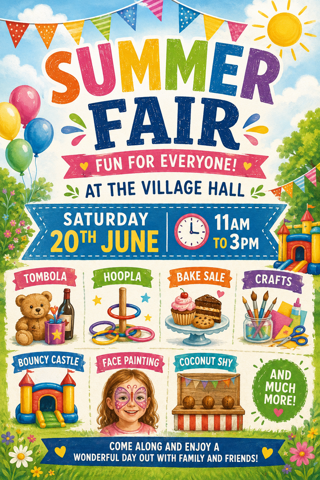 Summer (slop) fair: ChatGPT can create an identikit poster in a matter of moments