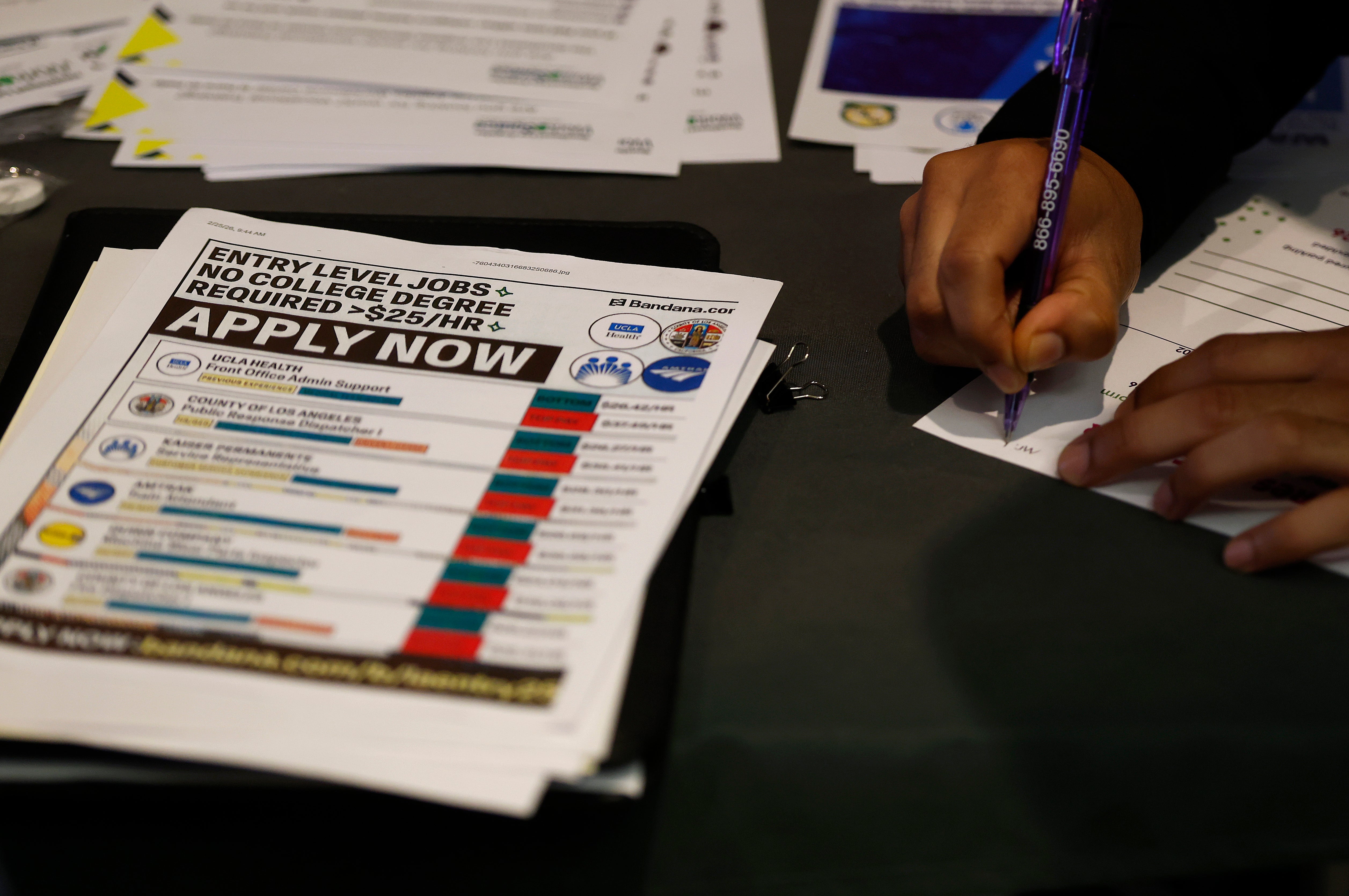 Among the companies that have recently announced job cuts are Verizon, UPS, Amazon, Disney, Starbucks, and Walmart (Getty Images)