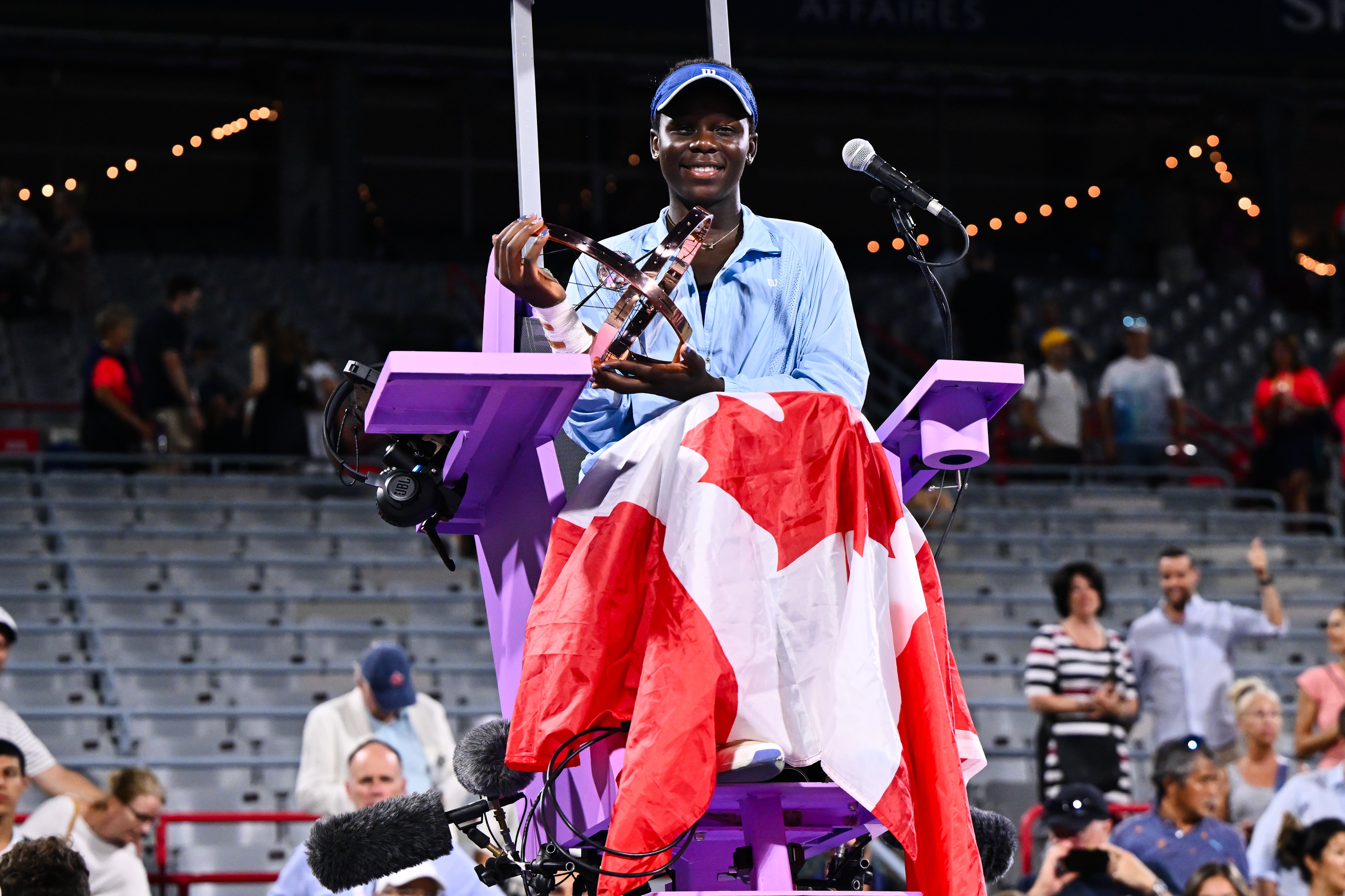 Victoria Mboko won the Canadian Open last year