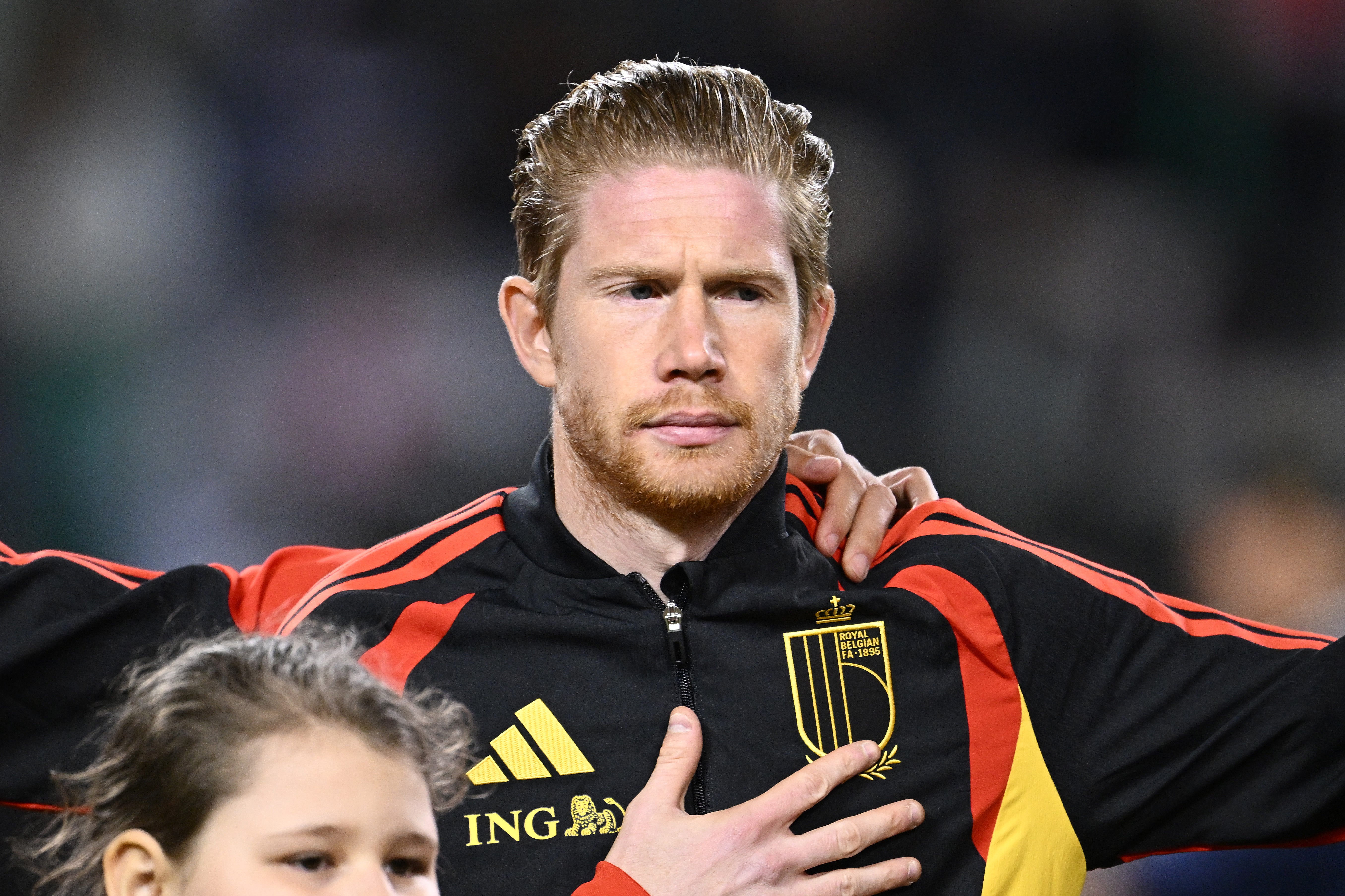 Kevin De Bruyne, 34, will compete in his fourth World Cup this summer