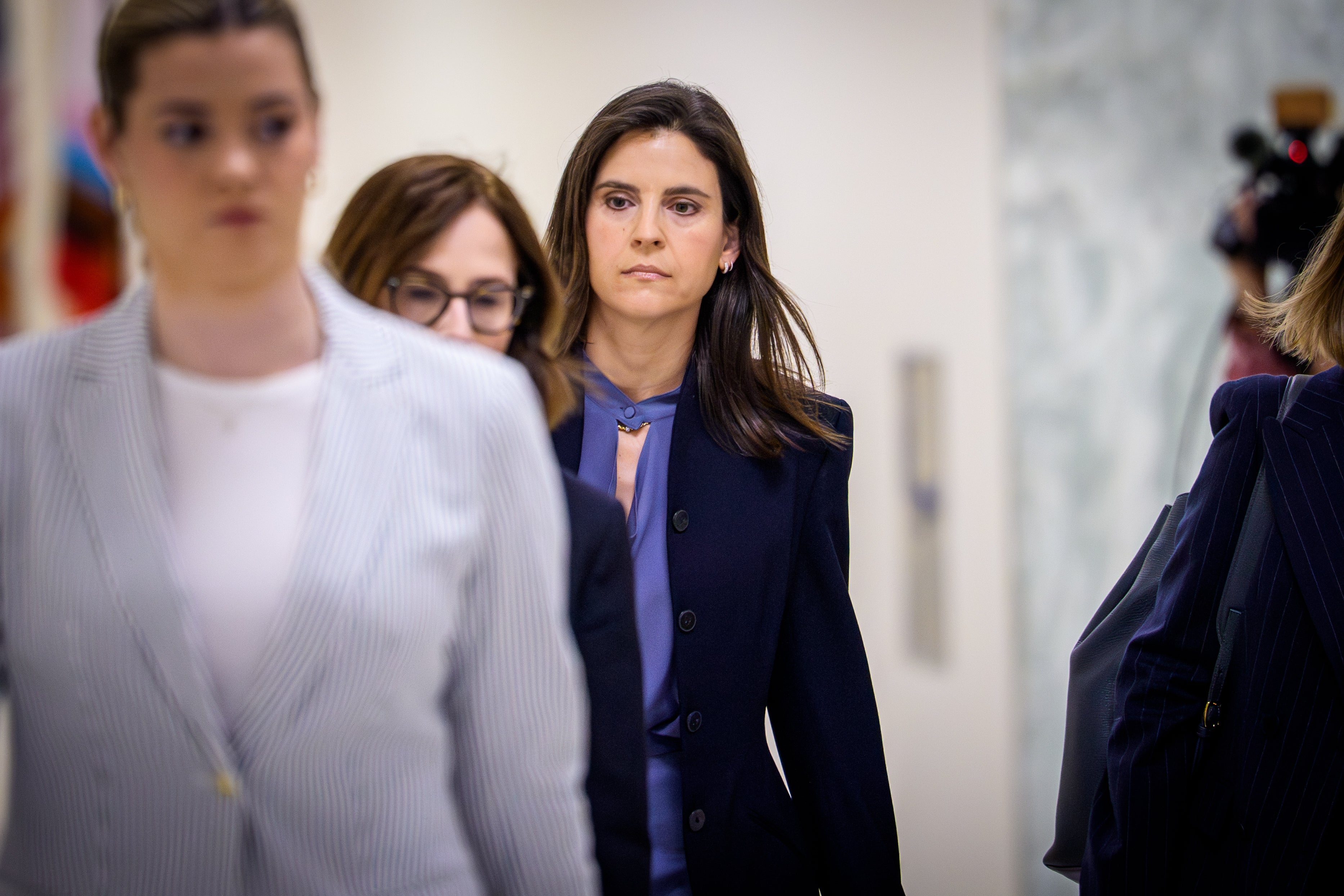 The committee’s criminal referral follows testimony from Epstein survivor Sarah Kellen, his former assistant, who testified that she was ‘groomed’ and ‘sexually and psychologically abused’ by the sex offender (Getty)