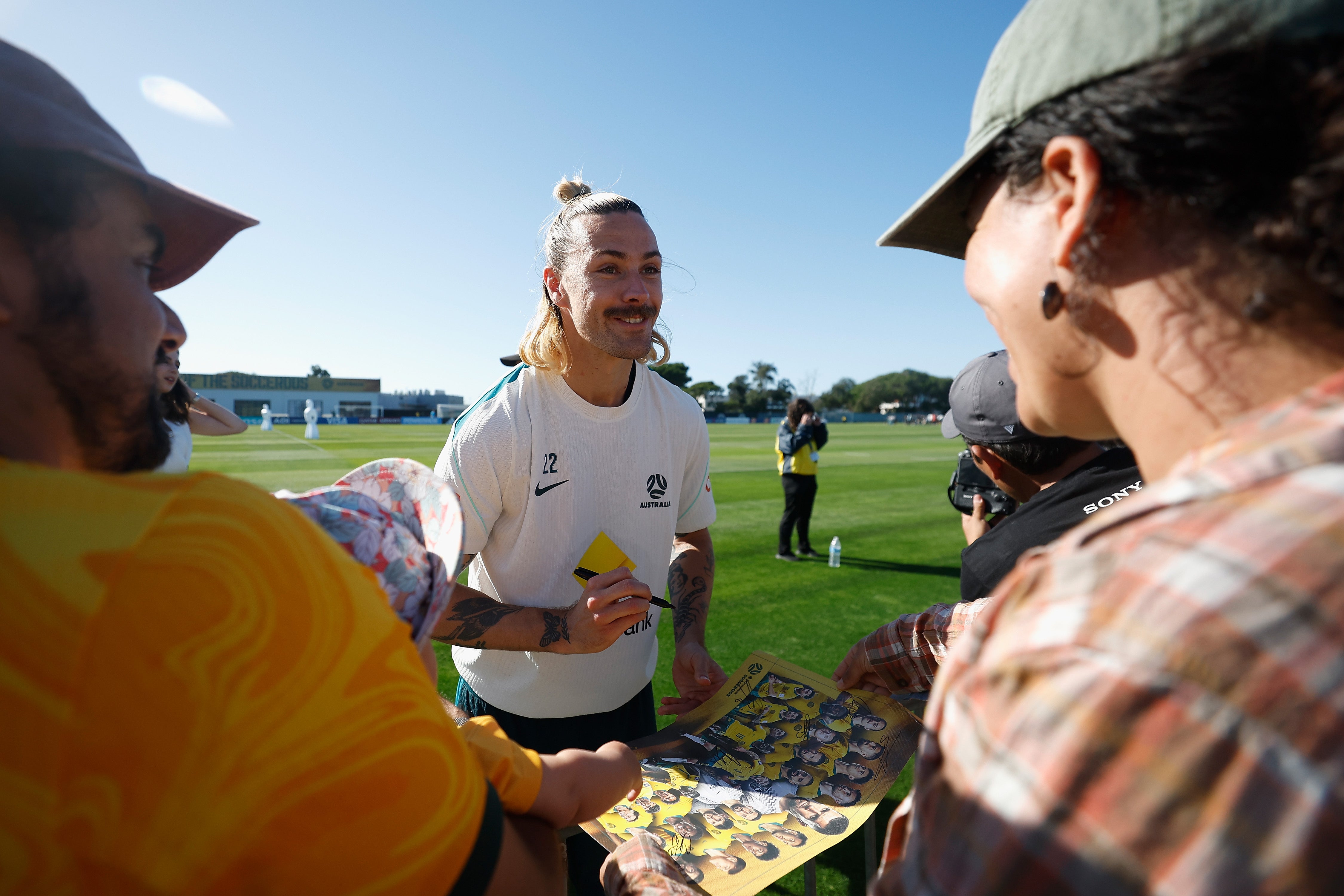 Jackson Irvine will captain Australia at his third World Cup