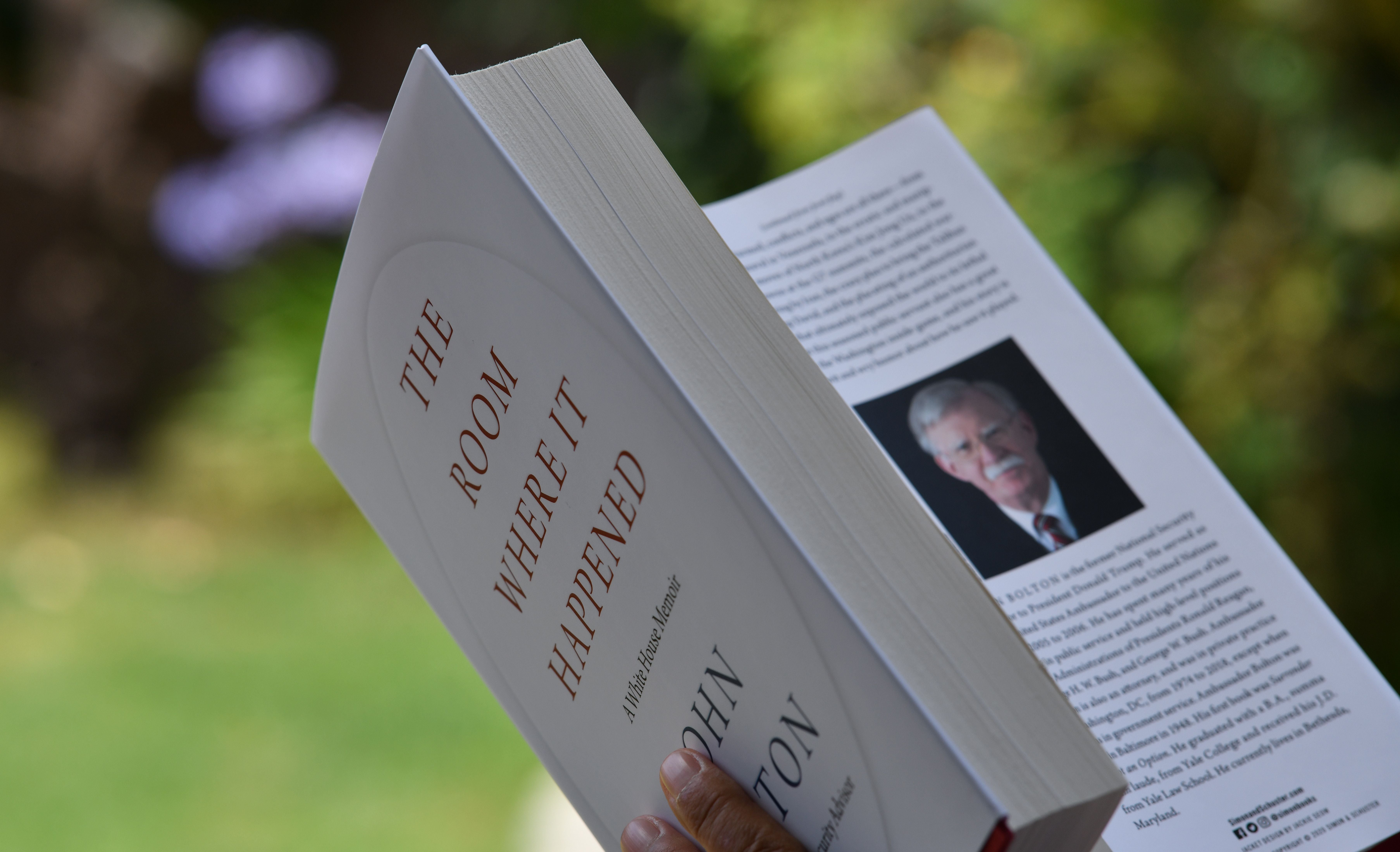 President Trump had called for Bolton’s arrest over material included in Bolton’s 2020 book ‘The Room Where It Happened’