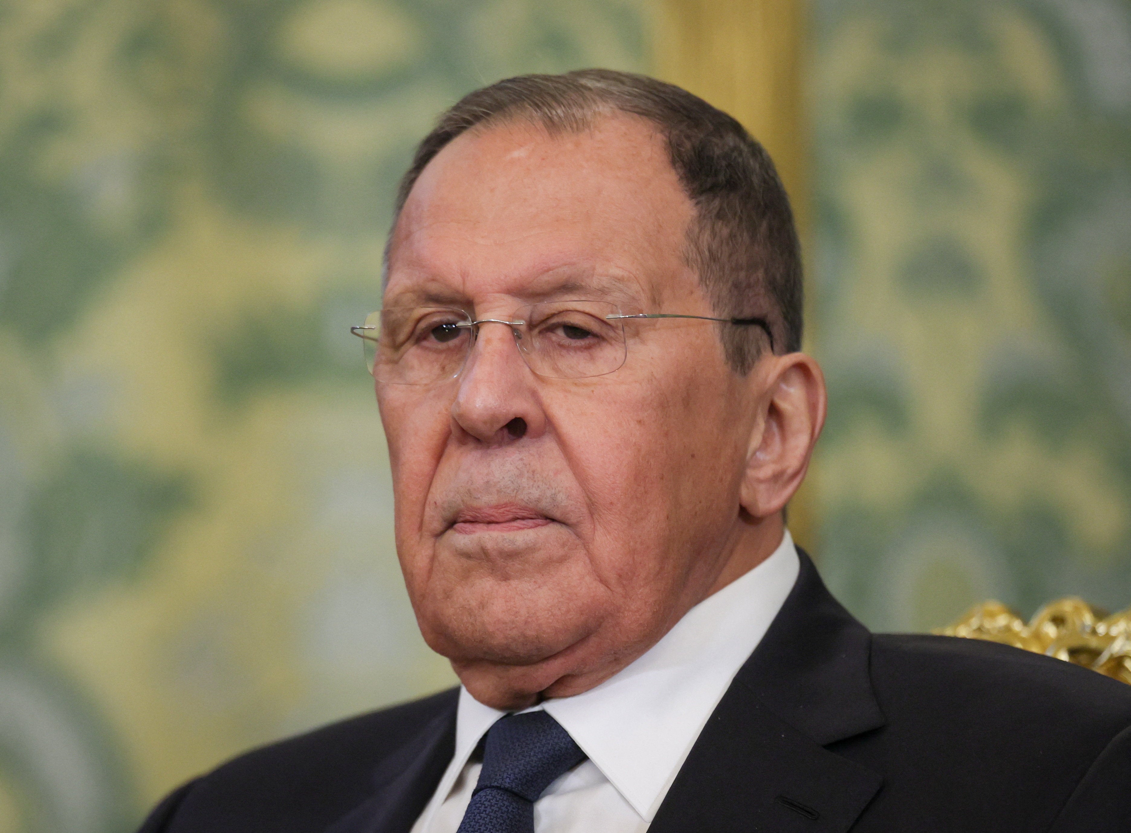 Sergei Lavrov in Moscow on Wednesday