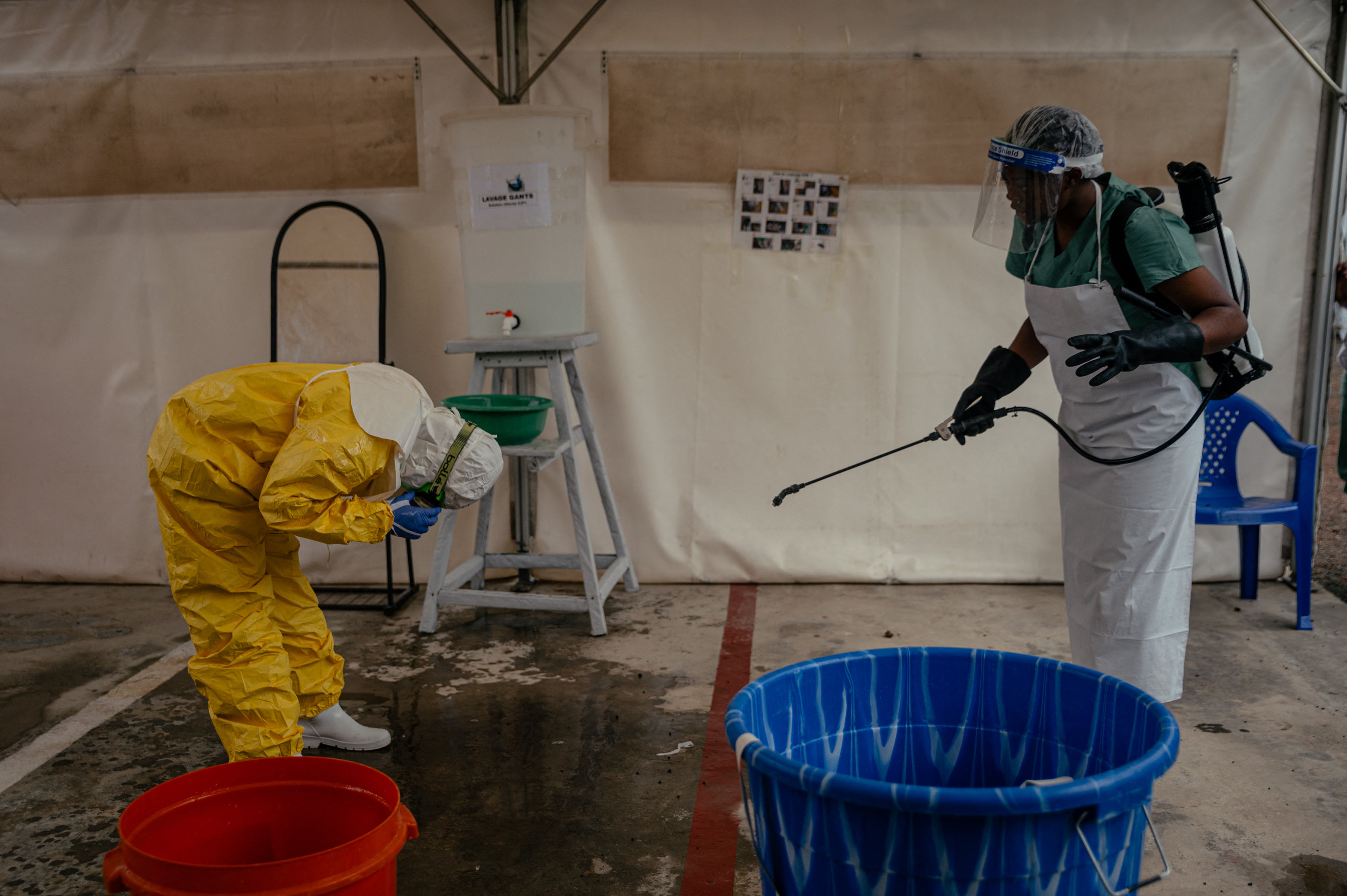 There is currently another epidemic of Ebola in the DRC and Uganda