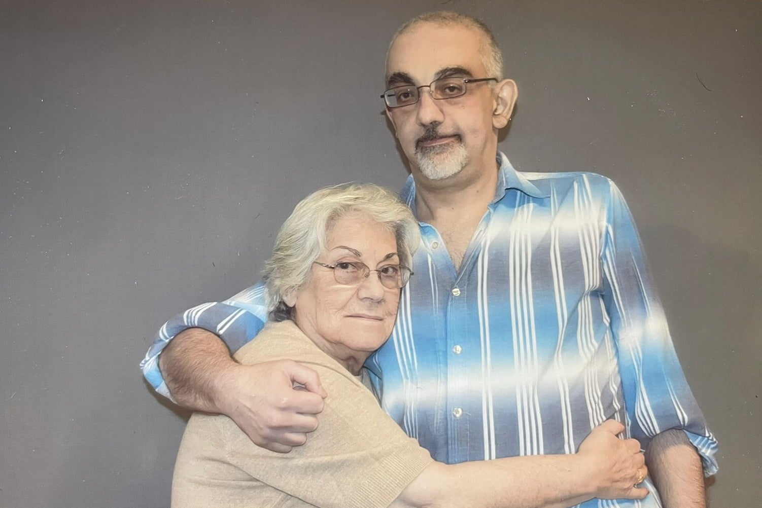 Prisoner Richard Jan, 59, pictured with his mother Peggy in 2020 (Darius Bazargan)