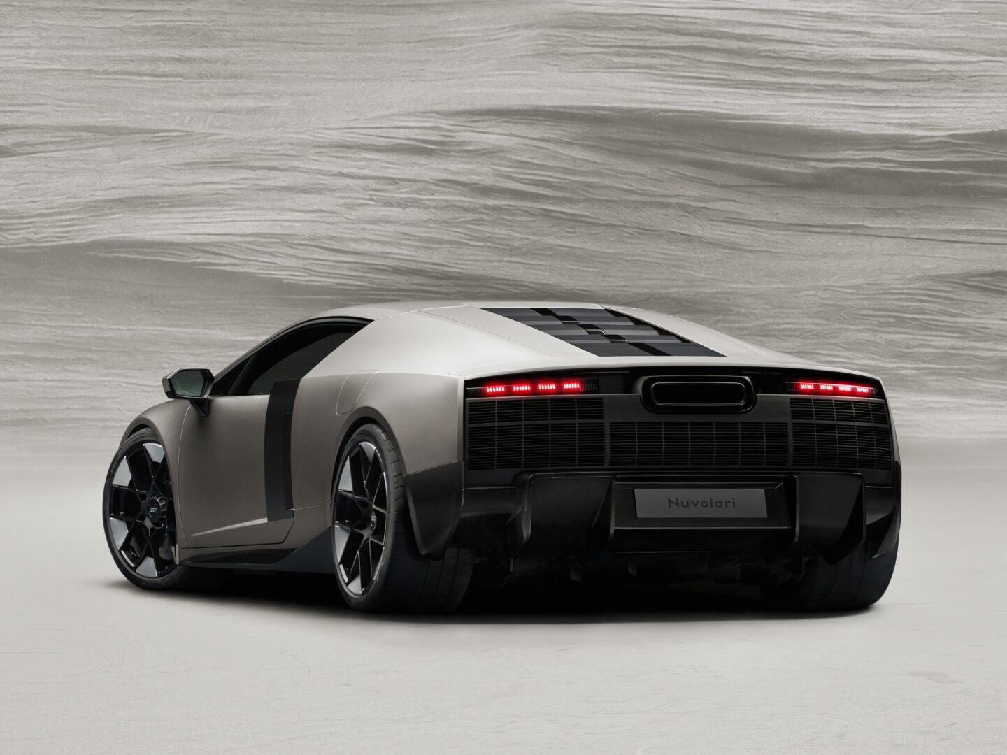 The Audi Nuvolari is a mid-engined hybrid supercar offering 987bhp (Audi)