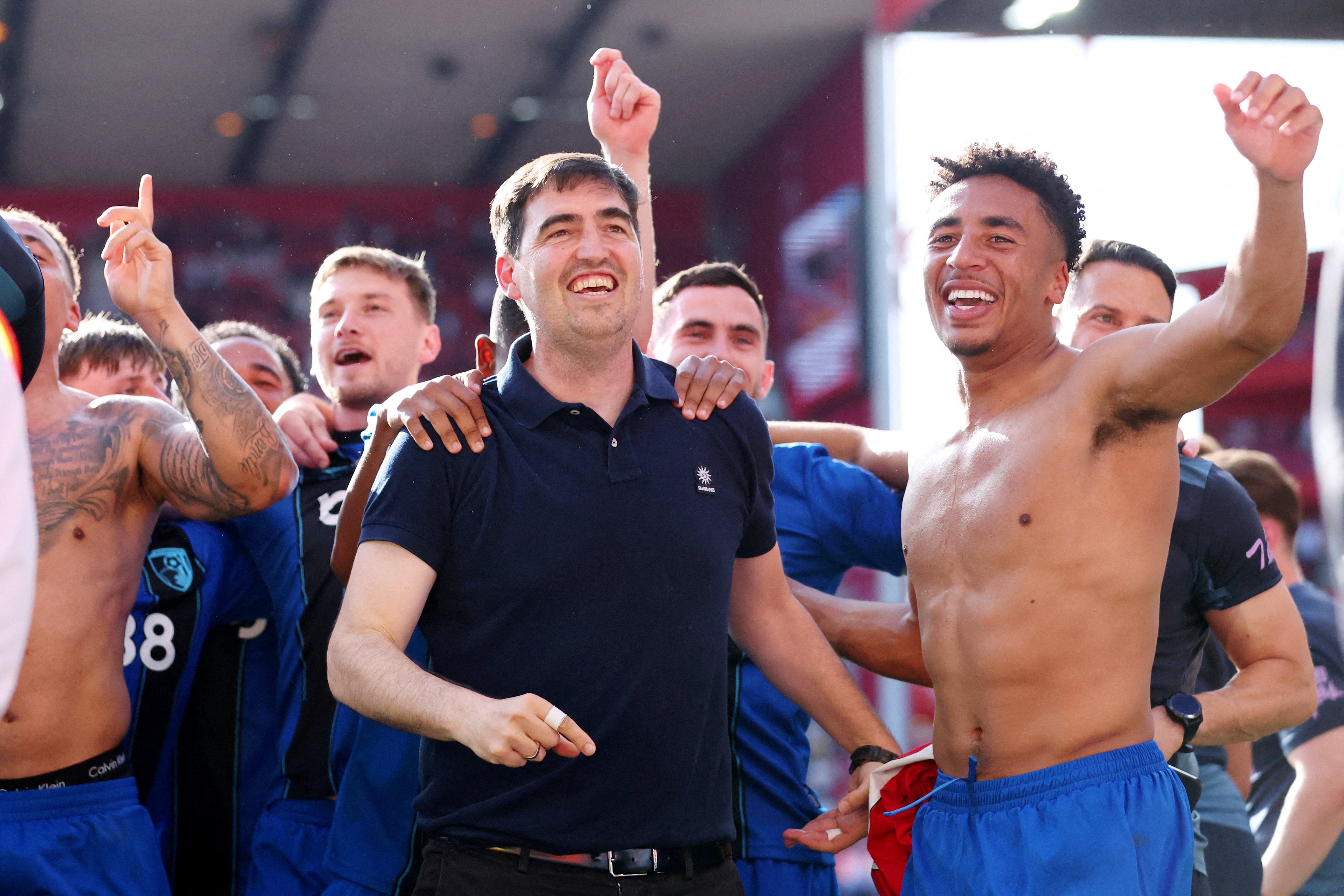 Iraola found huge success at Bournemouth and was a popular manager (Reuters)
