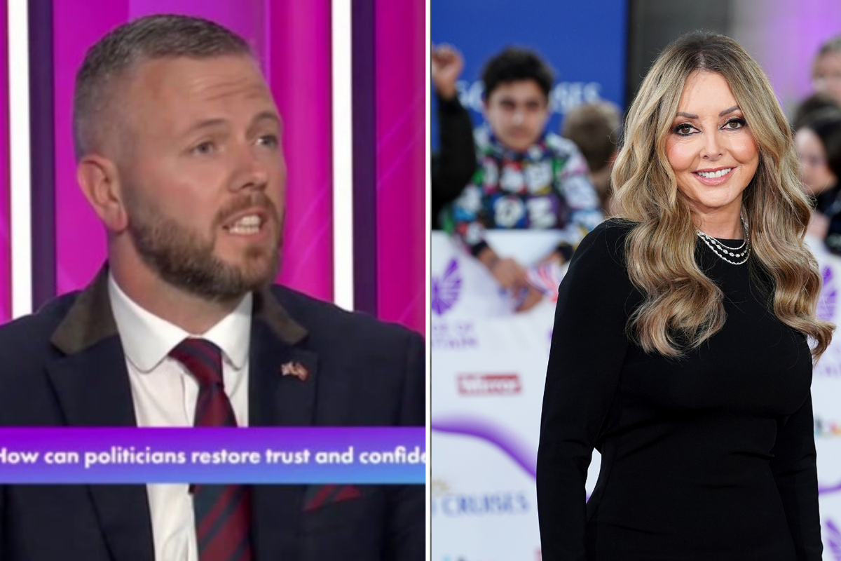 Reform’s Rob Kenyon refuses to apologise to Carol Vorderman for ‘crass’ comment