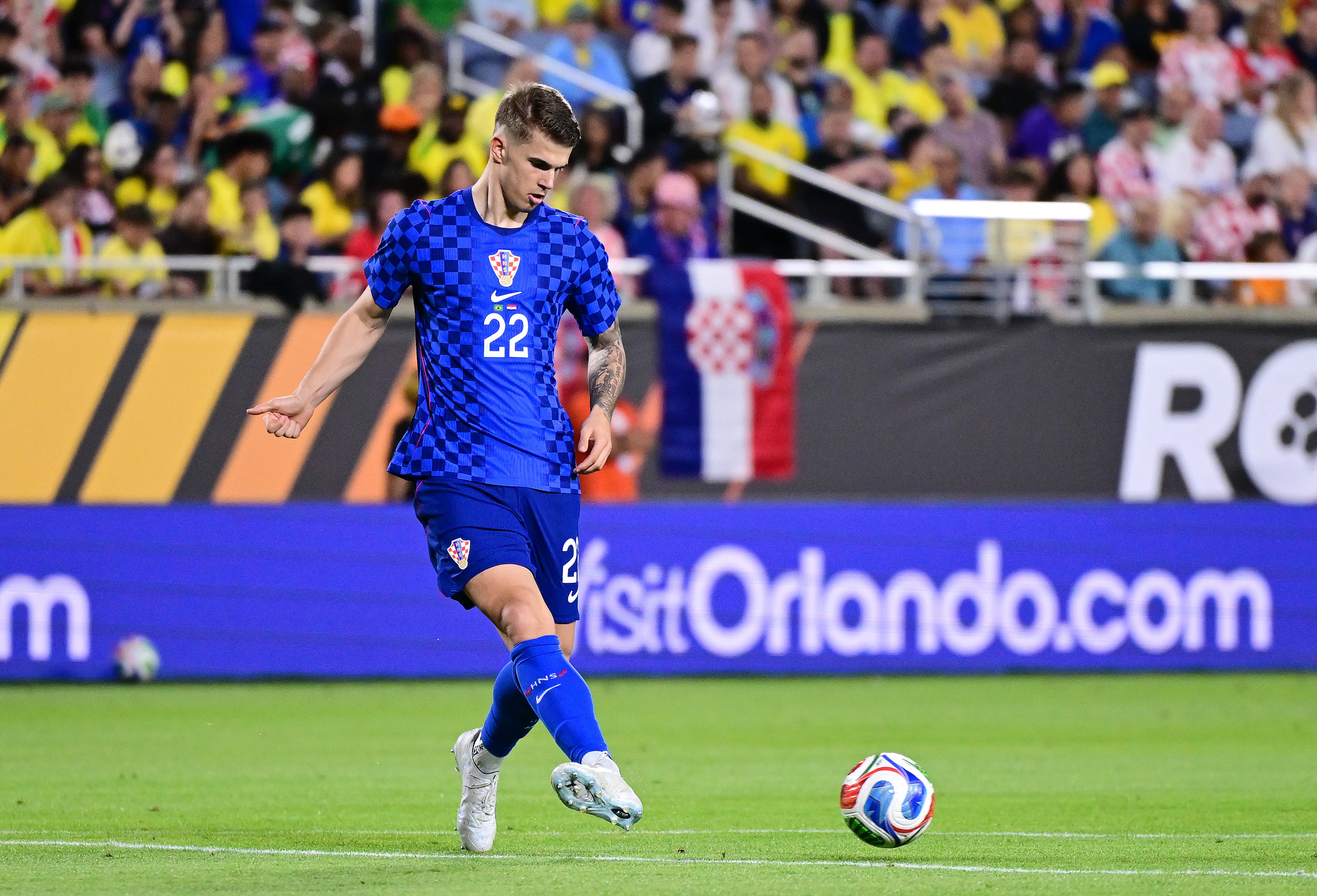 Luka Vuskovic is one of Croatia’s best young talents (Getty)