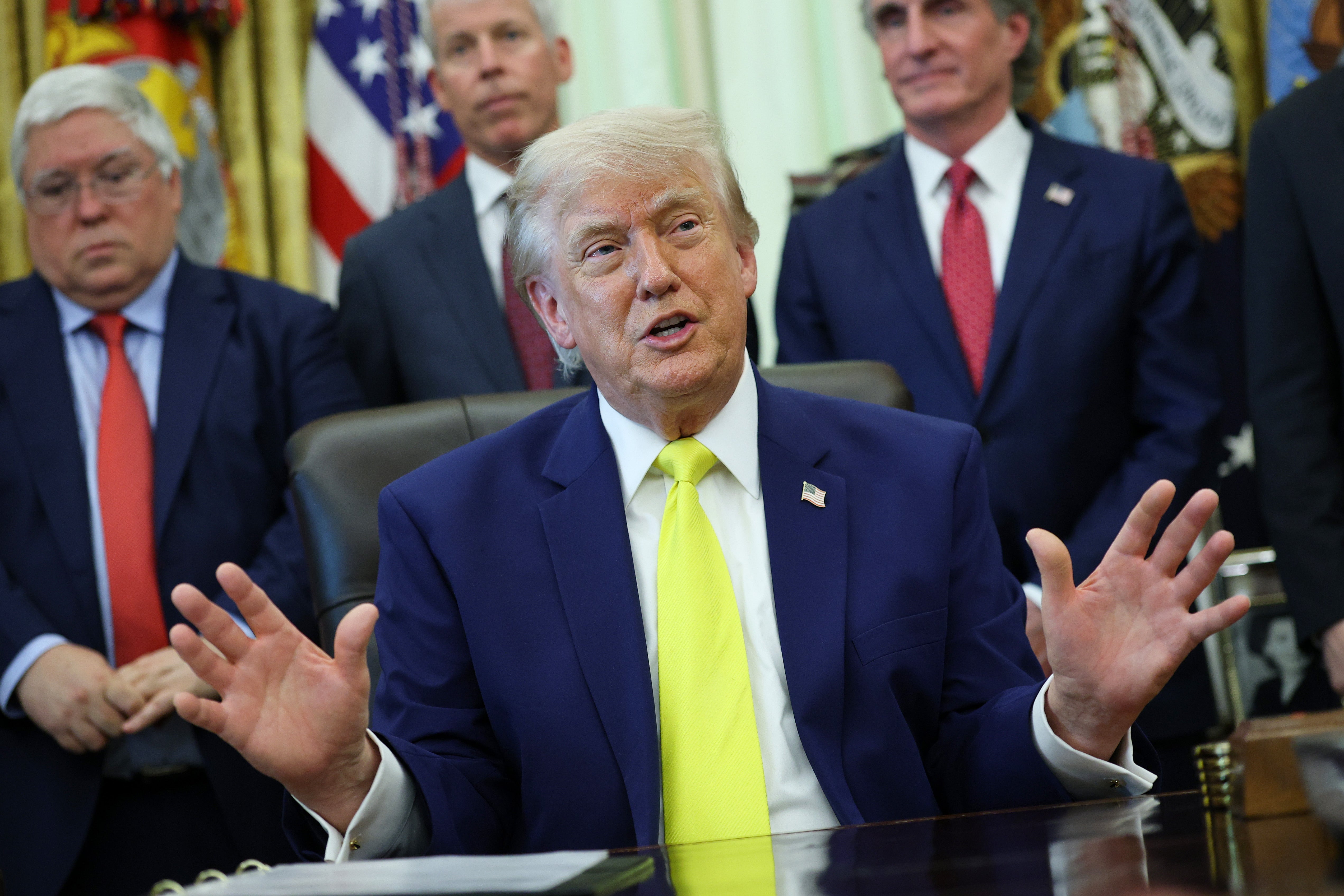 Trump says he ‘loves’ the idea of the ‘Anti-Weaponization Fund’ and isn’t sure whether it’s dead for good or just on hold while legal challenges are ongoing
