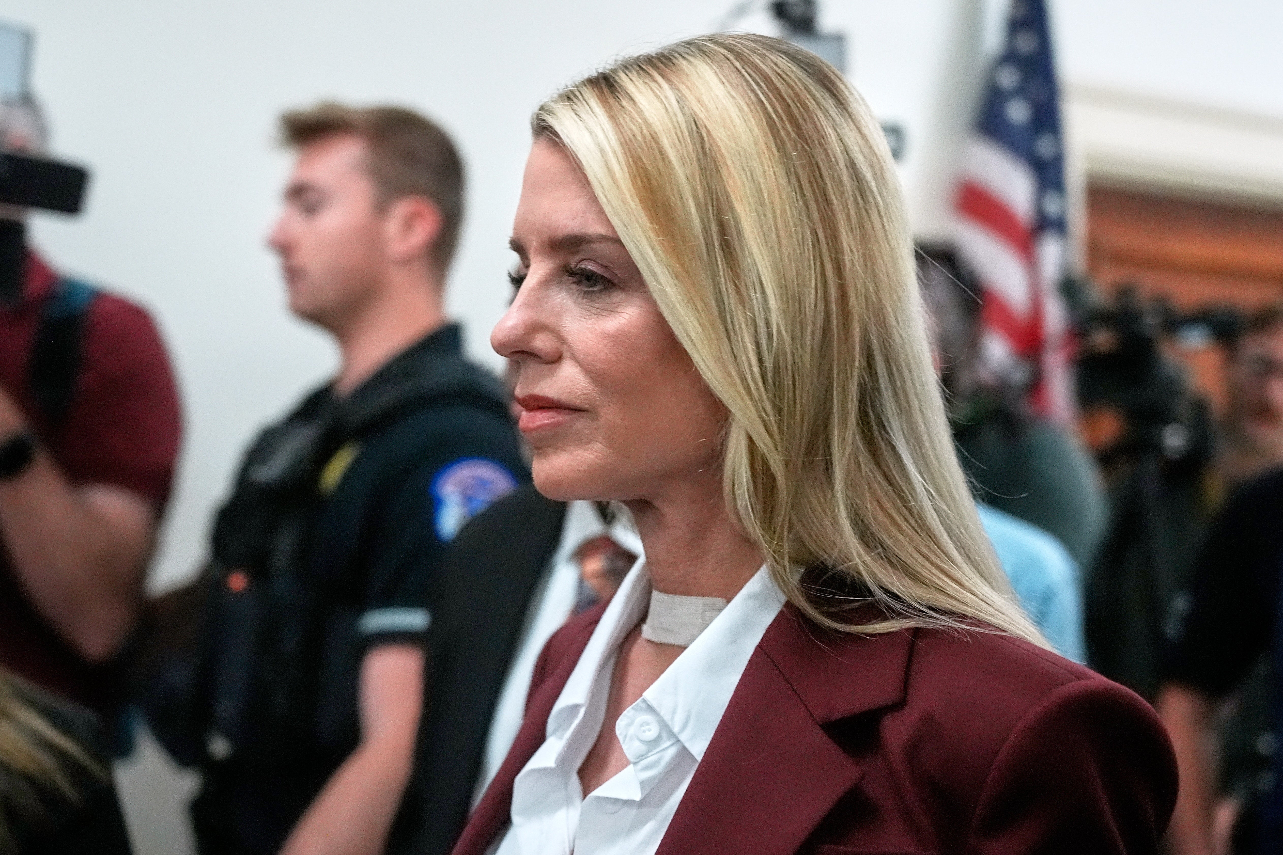 Pam Bondi said Todd Blanche was ‘in charge’ of the ‘entire release’ of the Epstein files during her interview with the House Oversight Committee