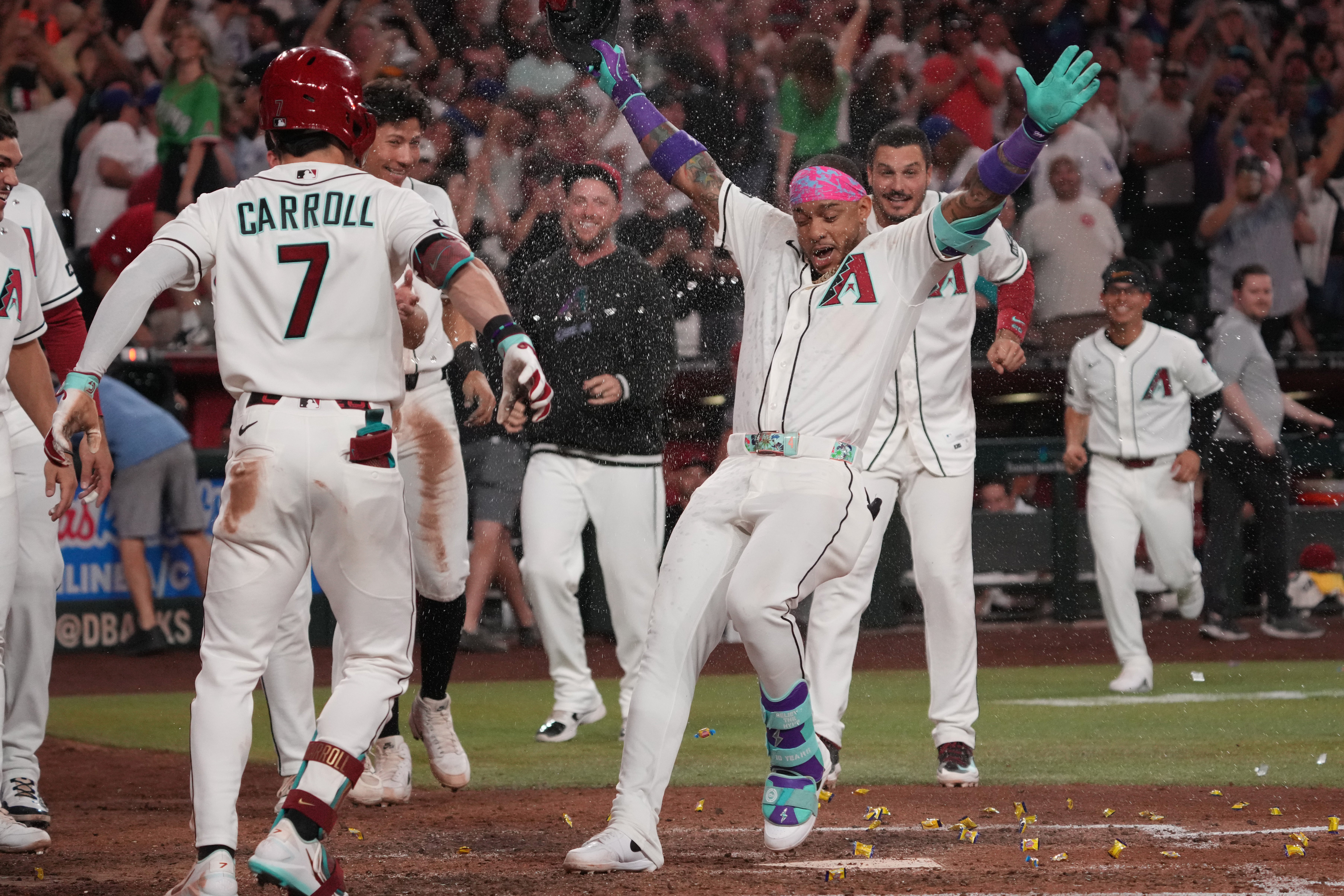 Dodgers Diamondbacks Baseball