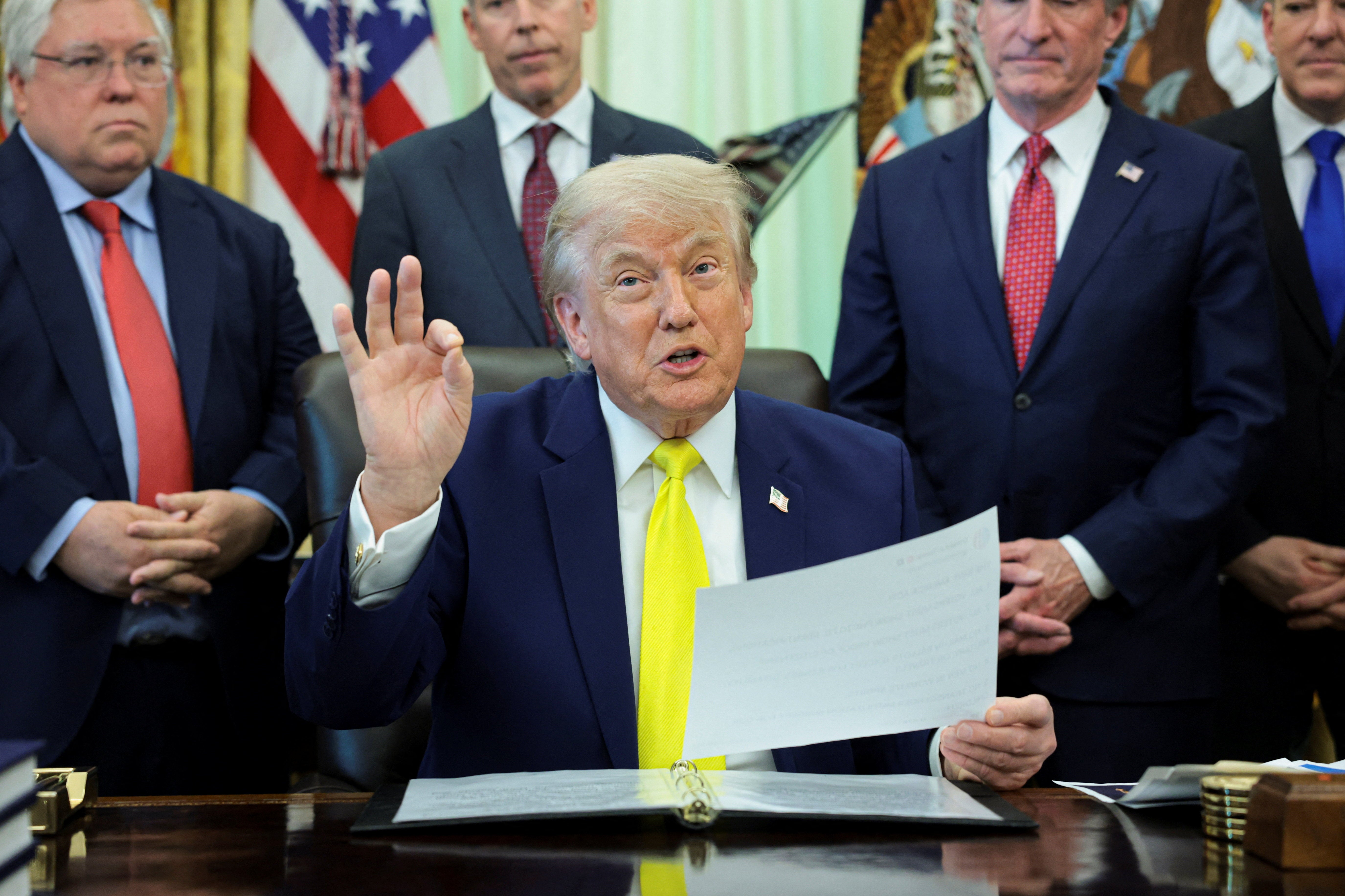 Trump said it would be ‘great’ if the pair met (Reuters)