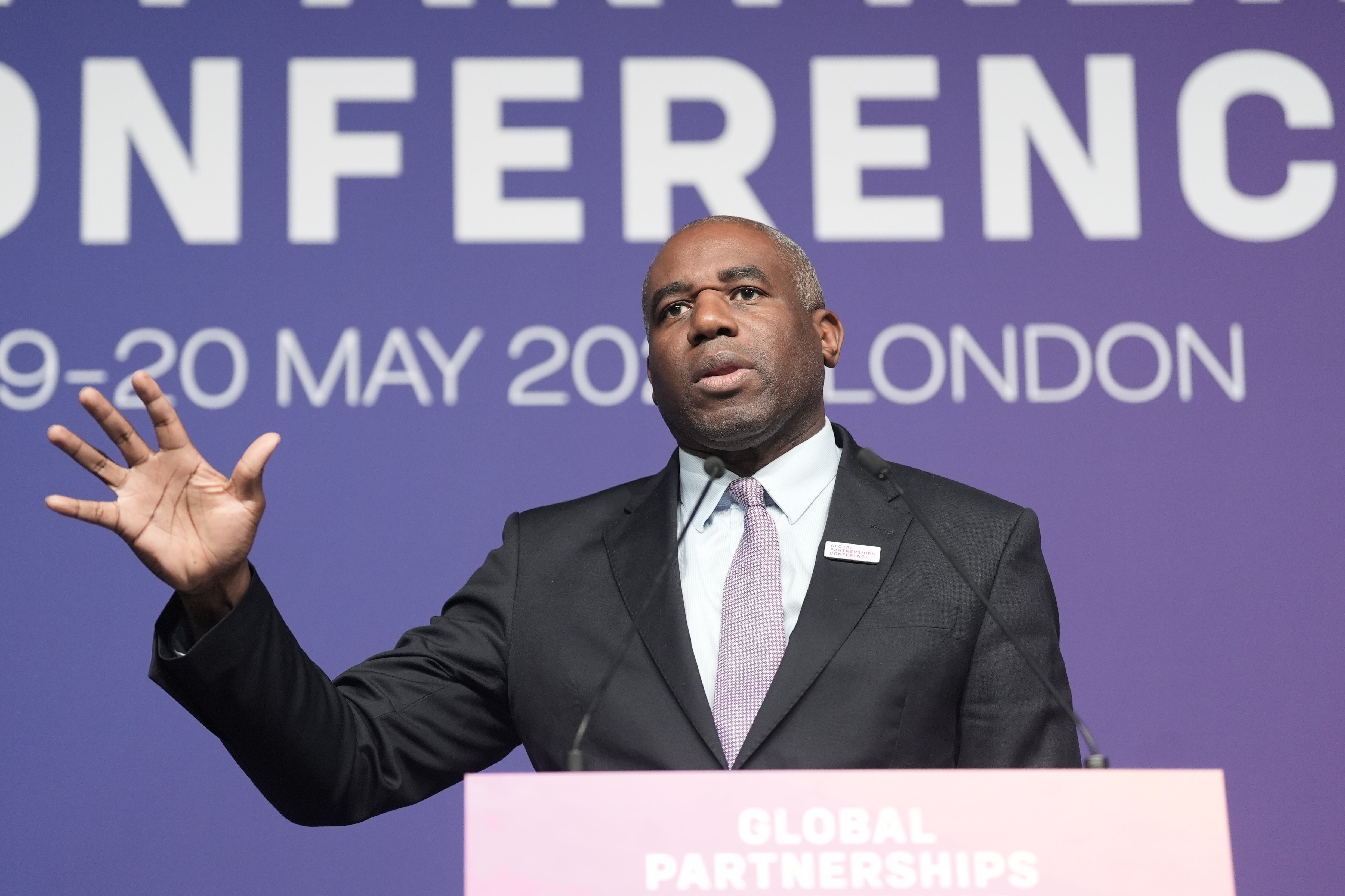 David Lammy has said he rejects the ‘caricature of Britain’ in two-tier policing claims