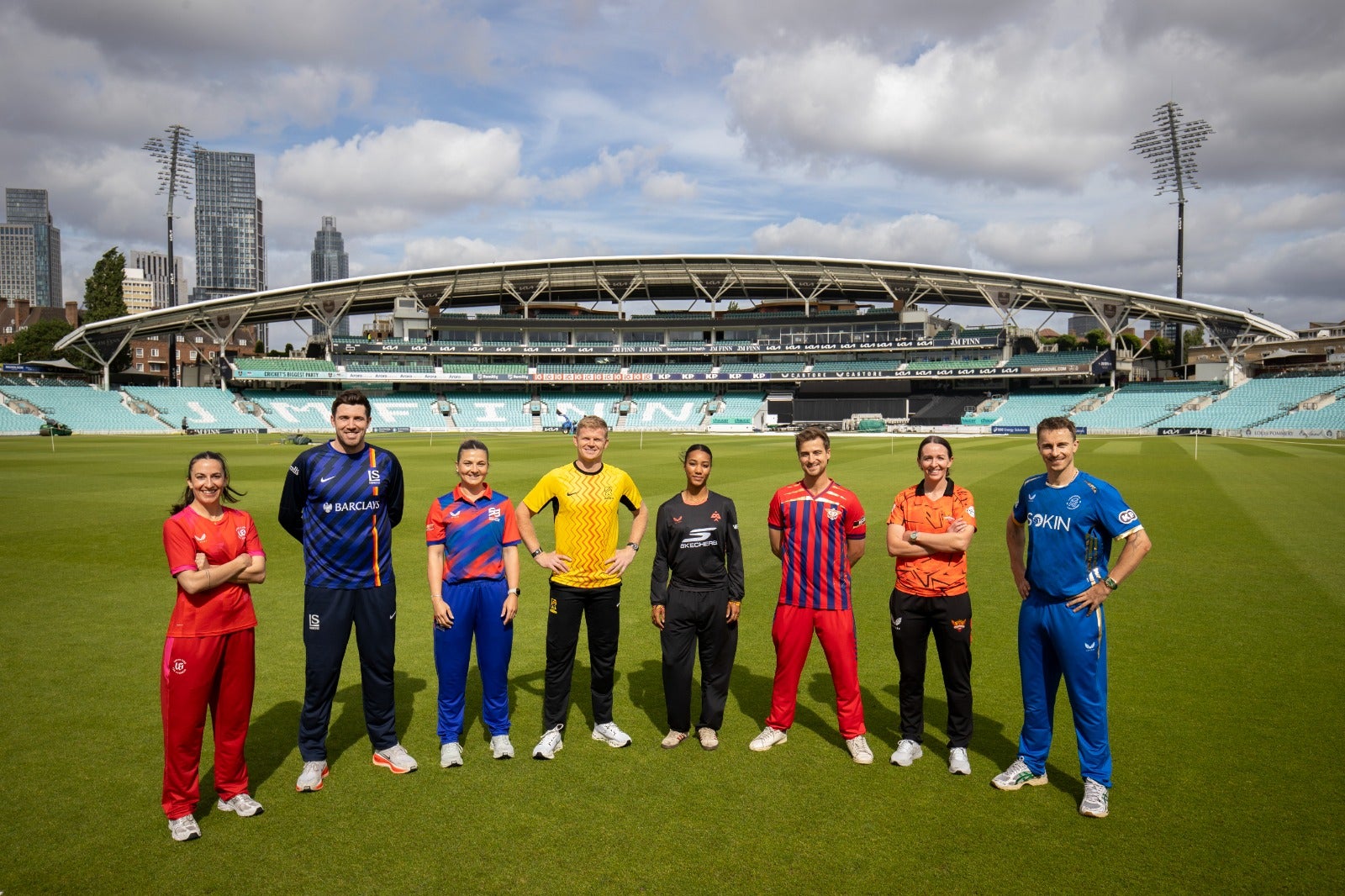 Perrin, centre, was snapped by Birmingham Phoenix in The Hundred (ECB handout/PA)